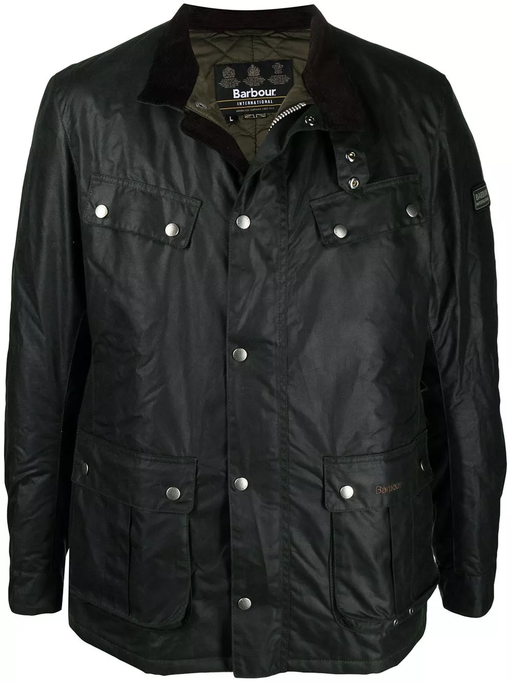 Giubbino cerato duke di Barbour
