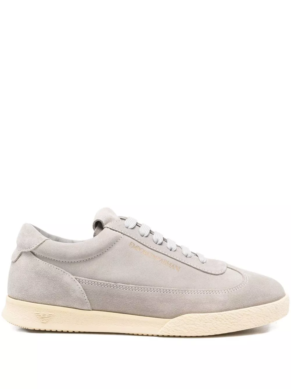 Sneaker in suede di Emporio armani