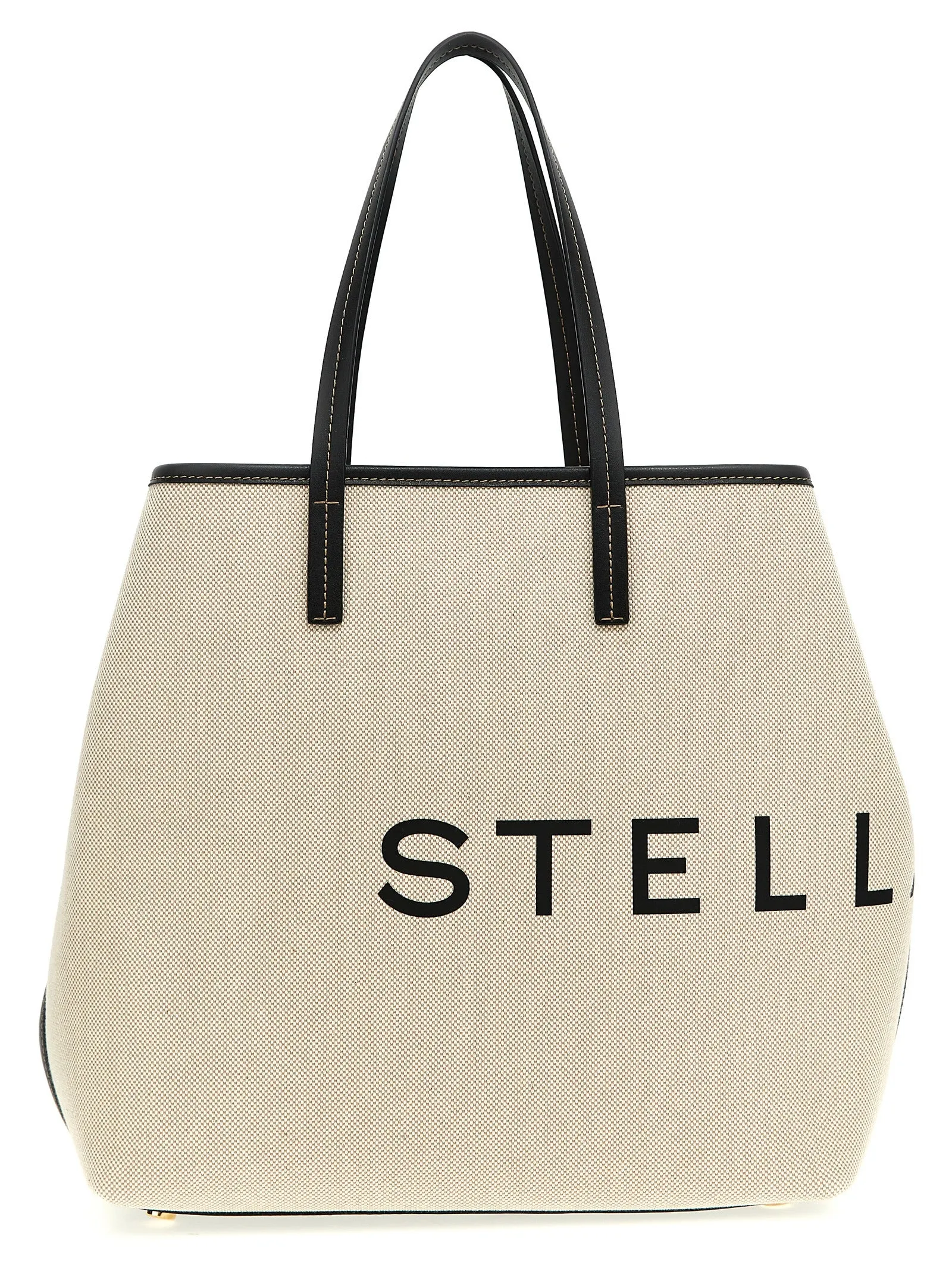 Logo Tote Beige
