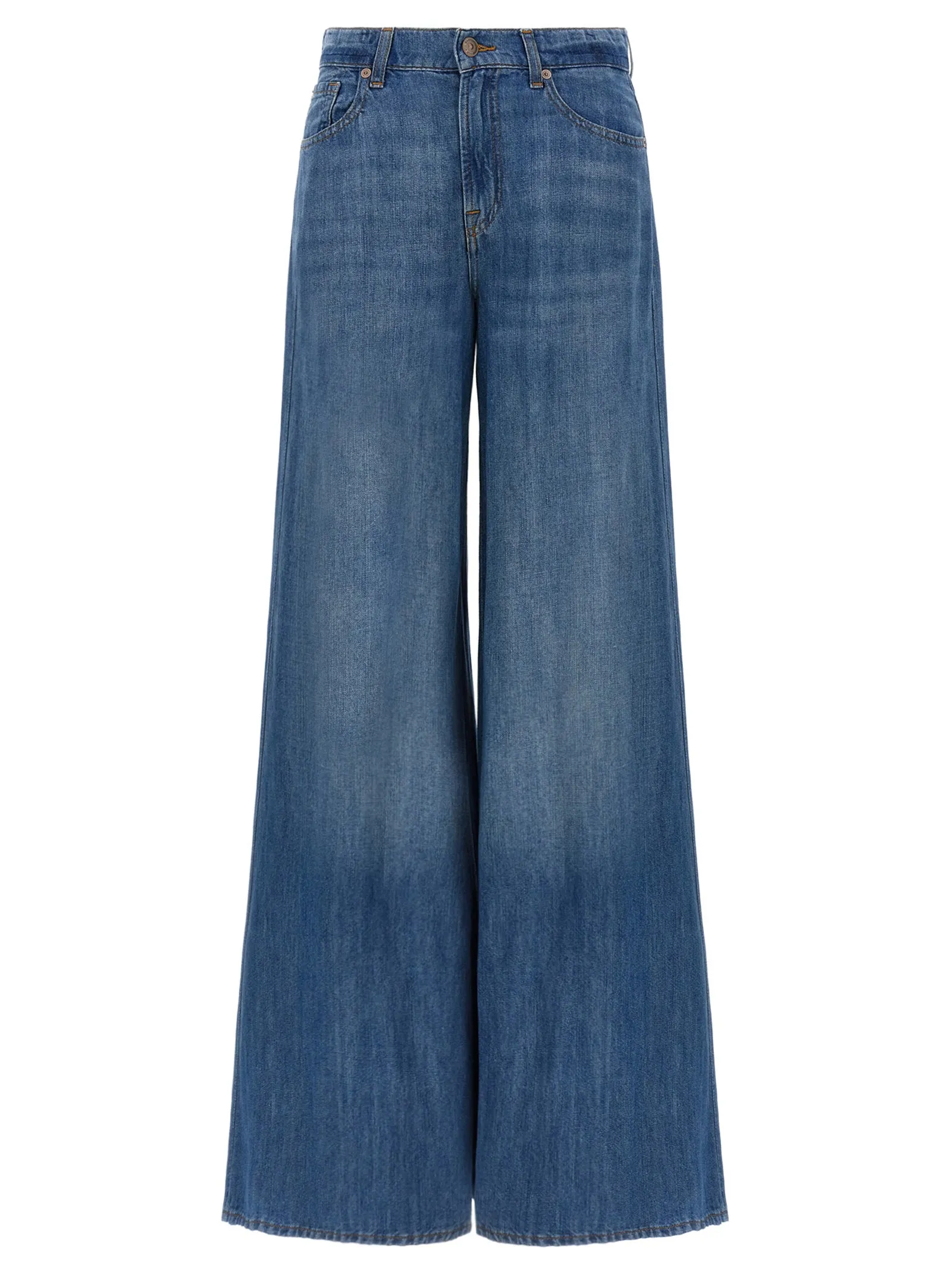 Willow Wide Jeans Blu