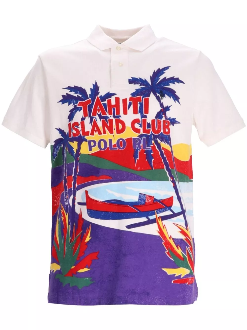 Polo in cotone con stampa di Polo ralph lauren