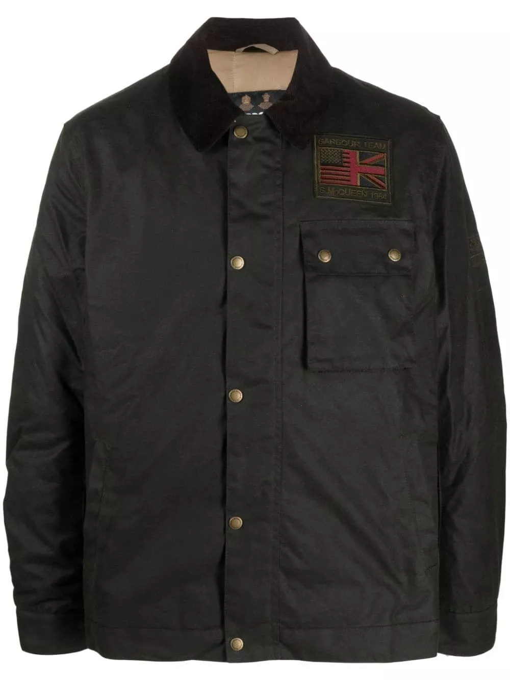 Giacca cerata workers wax di Barbour