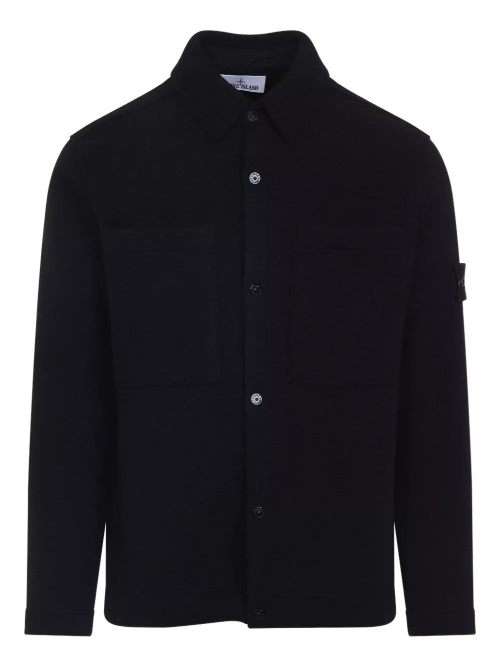 Maglia in lana con bottoni di Stone island