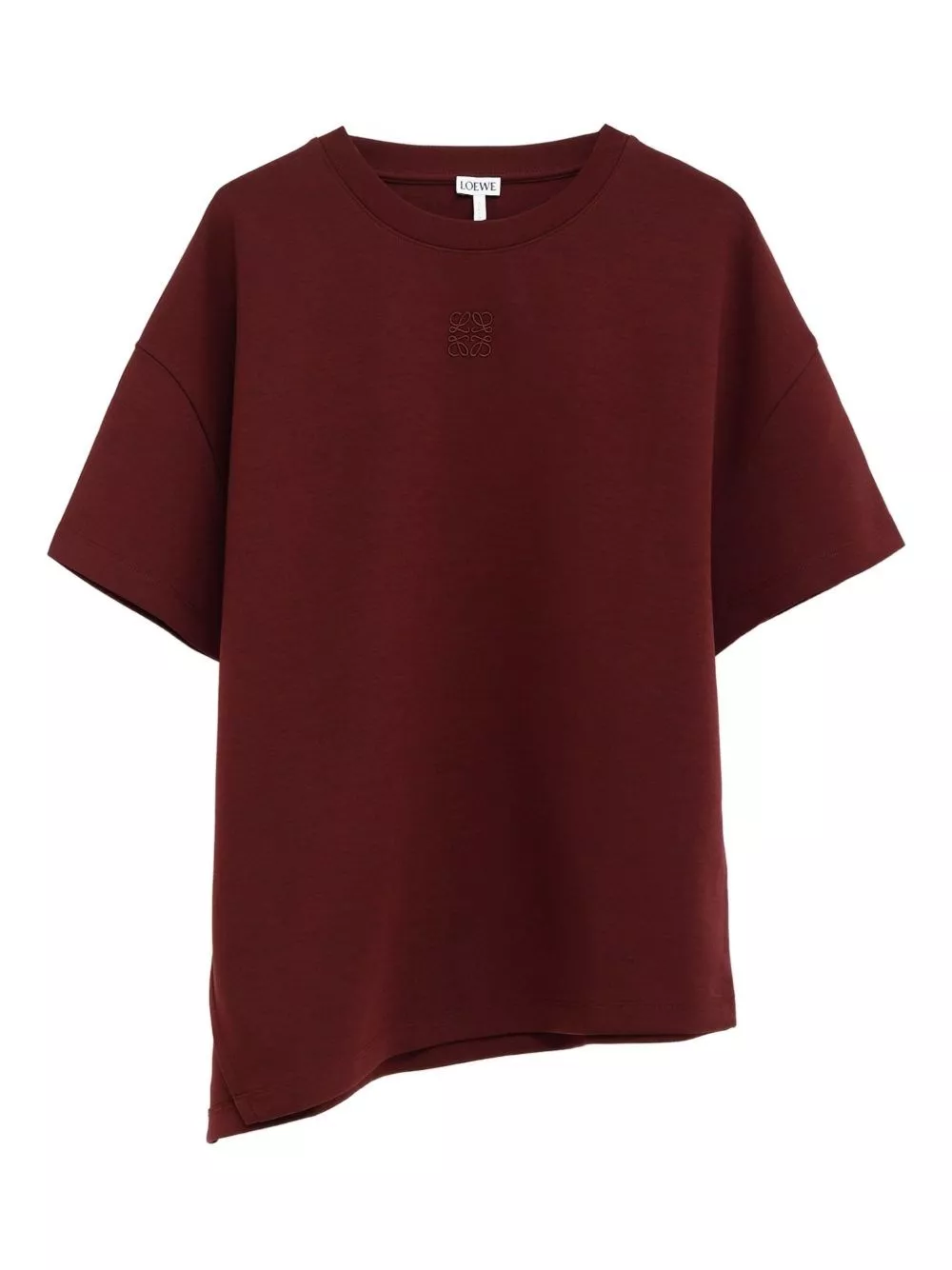 T-shirt asimmetrica di Loewe
