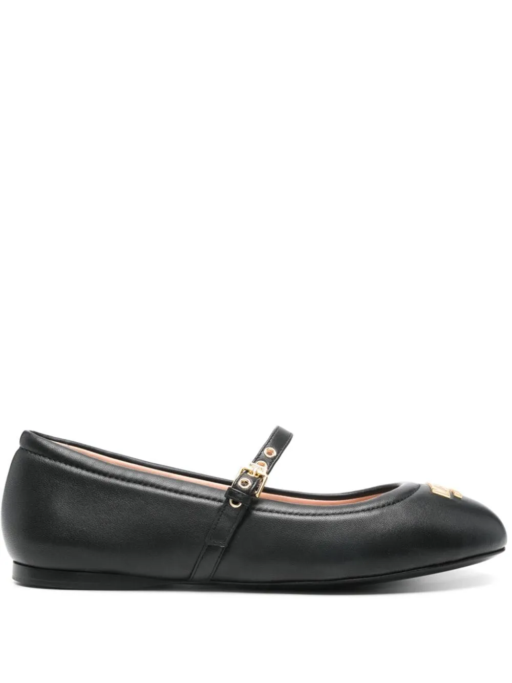 Ballerine Con Logo Lettering