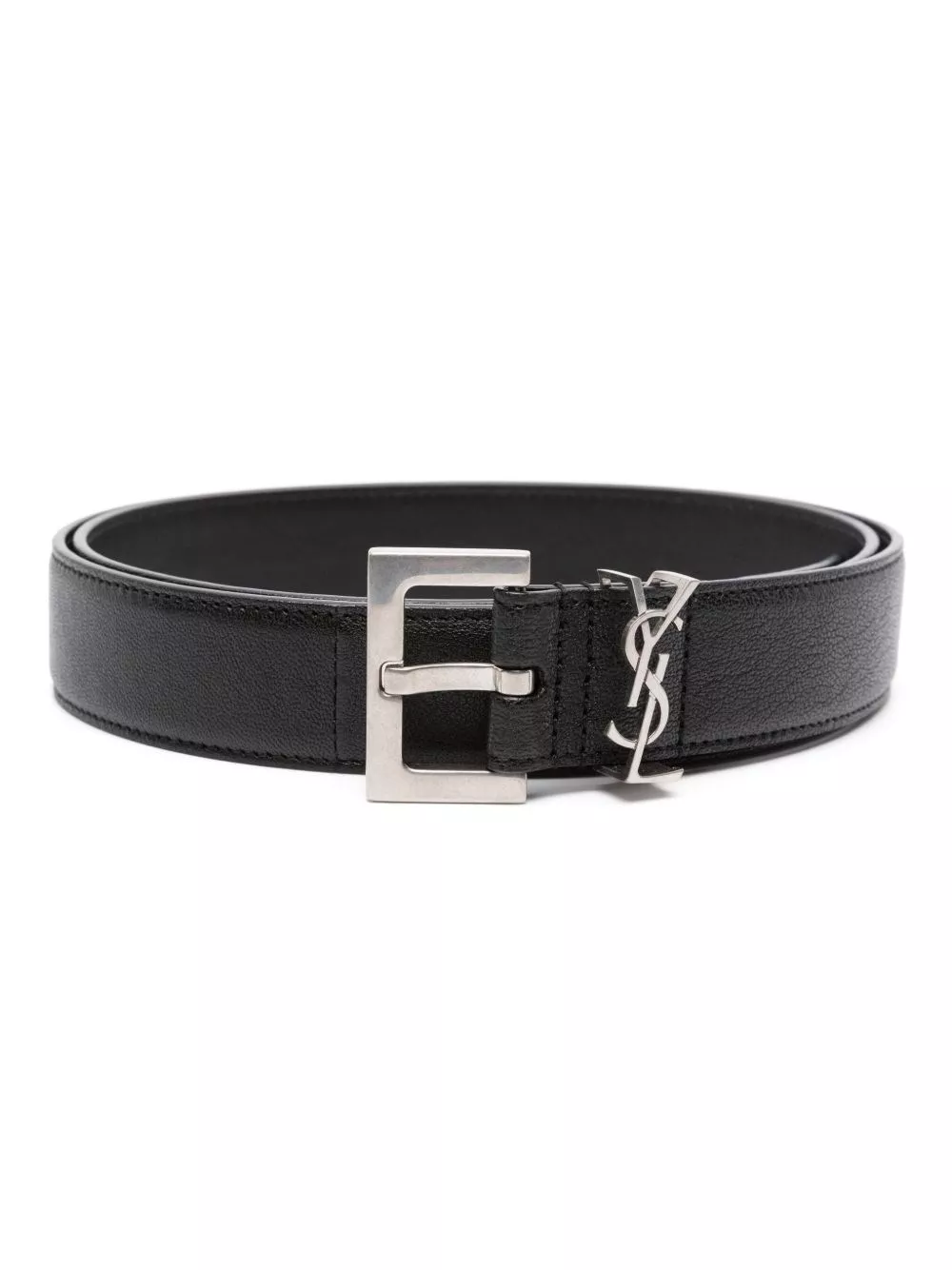 Cintura con fibia logo di Saint laurent