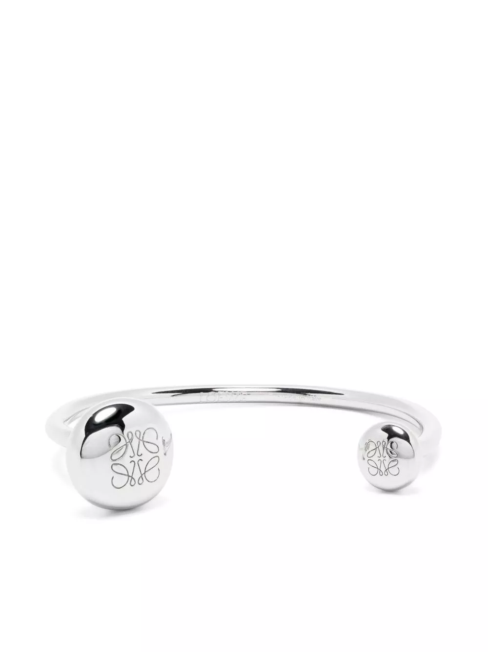Bracciale anagram in argento di Loewe