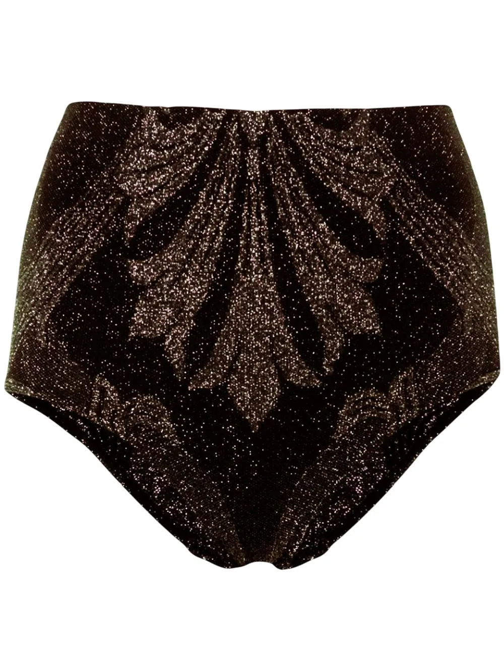 Shorts Corti Con Effetto Jacquard Lurex Wolford X Etro