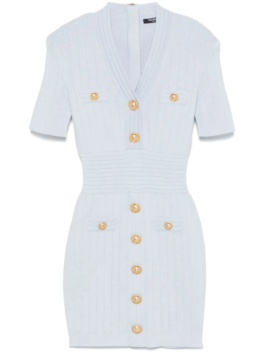 Abito Midi Con Bottoni