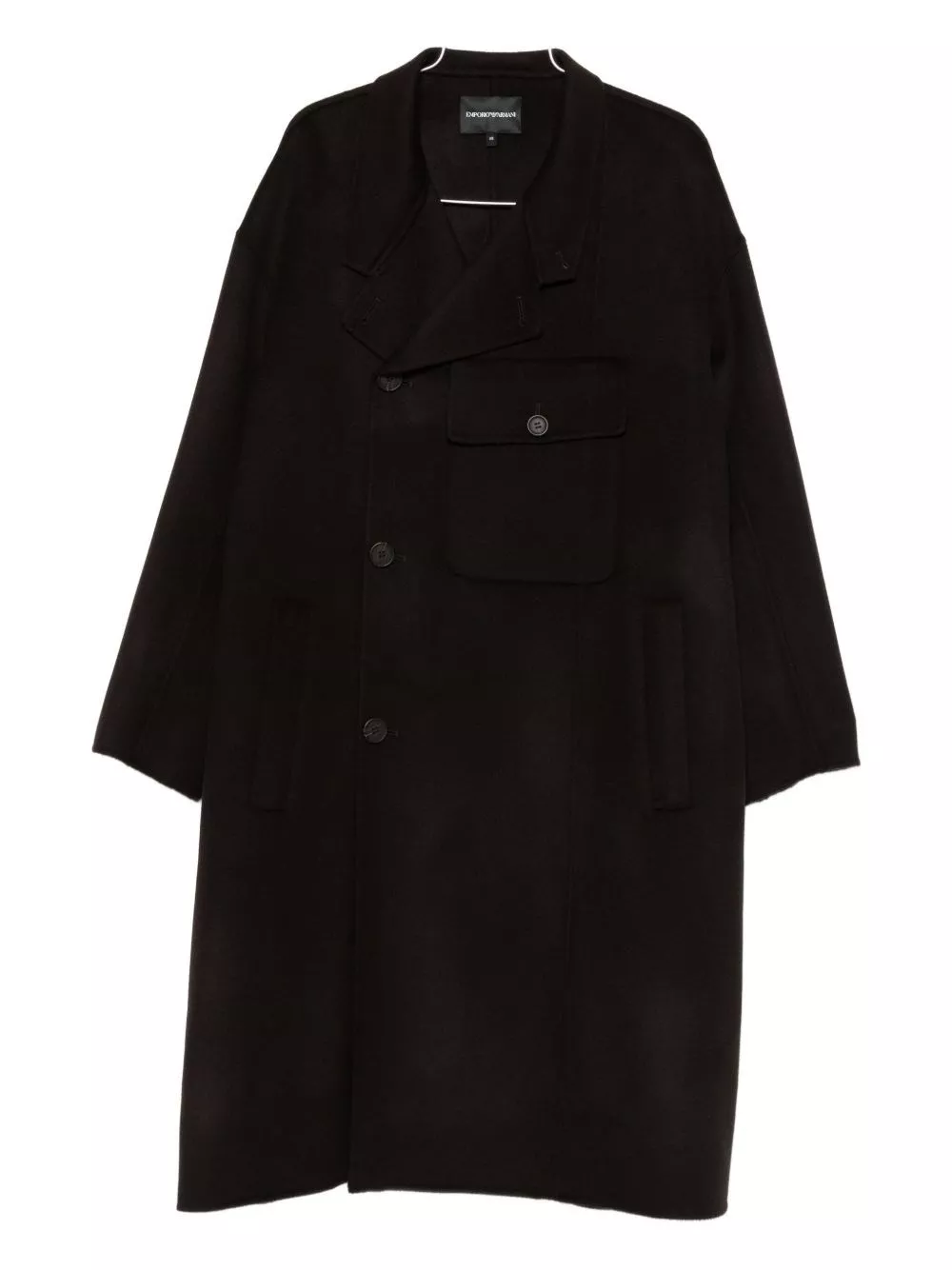 Trench in lana di Emporio armani