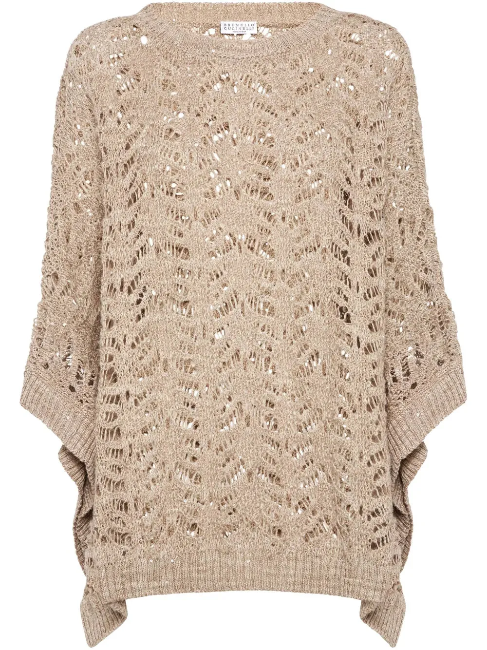 Poncho Foliage Lace
