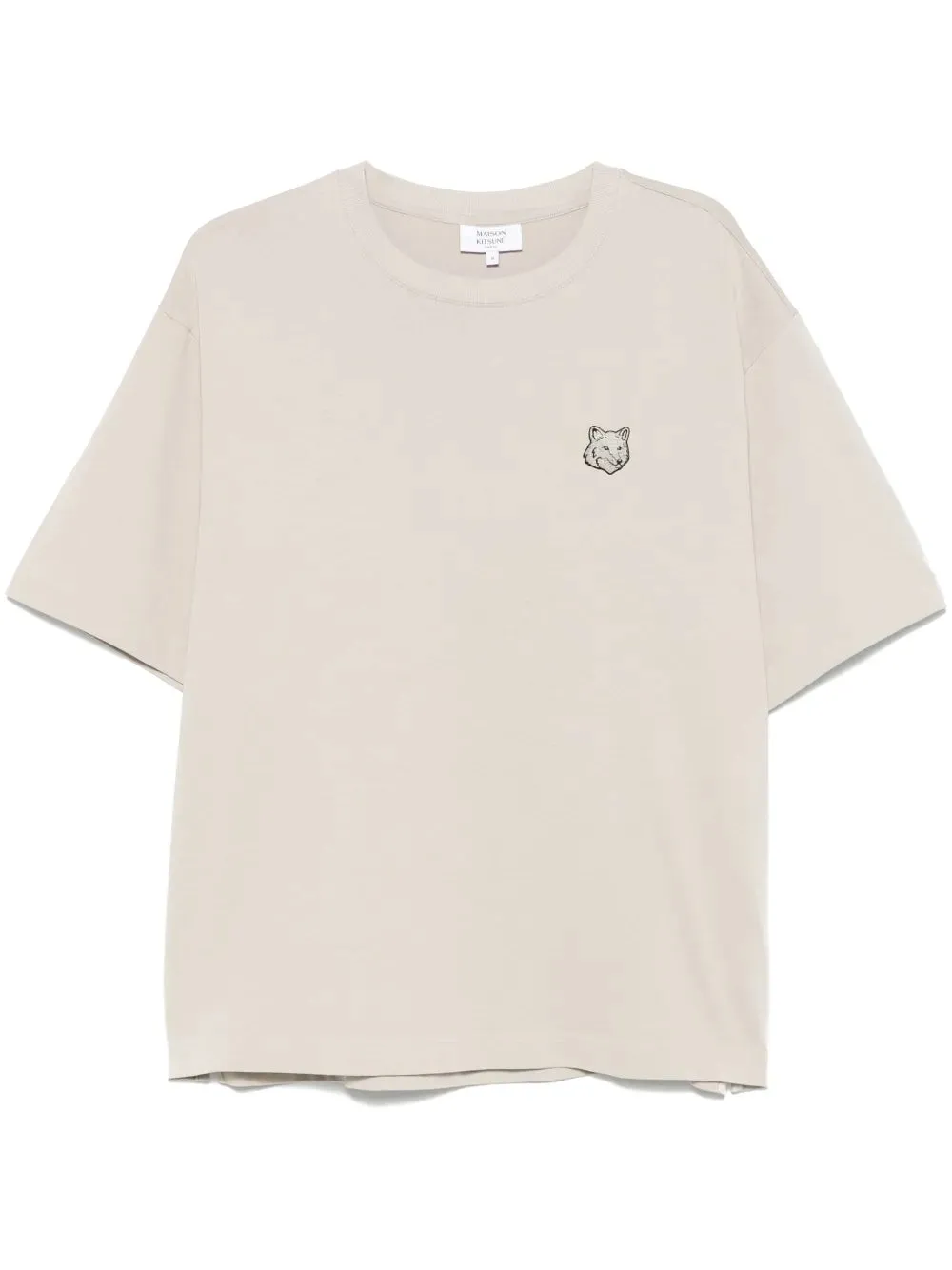 T-Shirt Con Applicazione Bold Fox Head