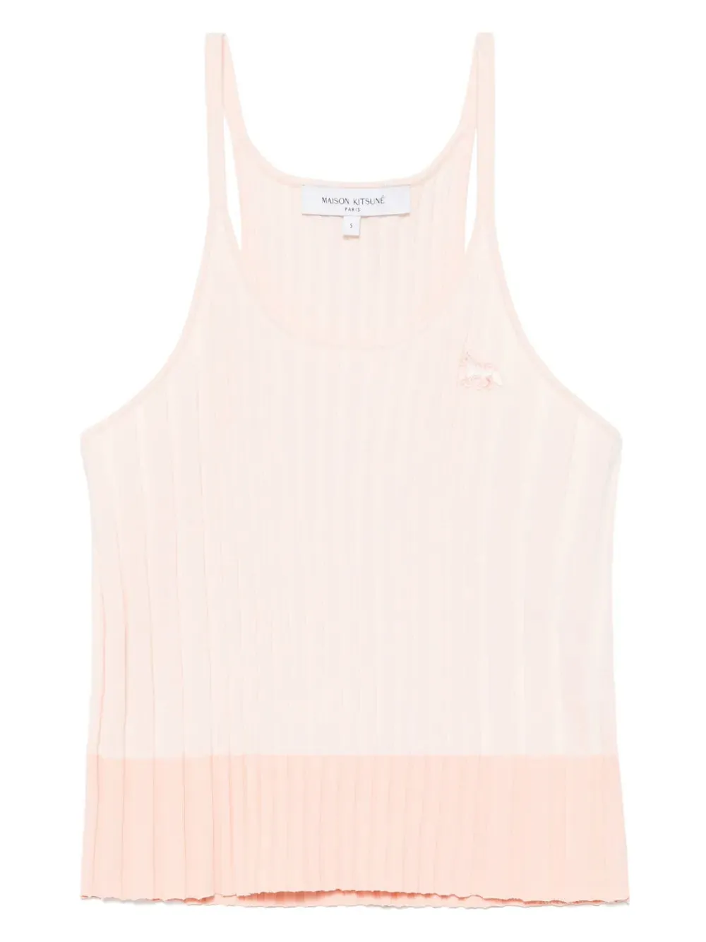 Canotta A Coste Con Applicazione Baby Fox