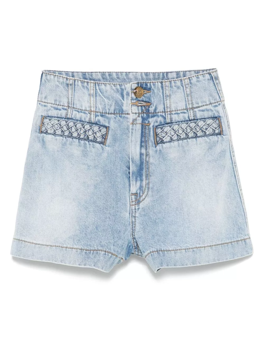 Shorts lucky in denim di Zimmermann