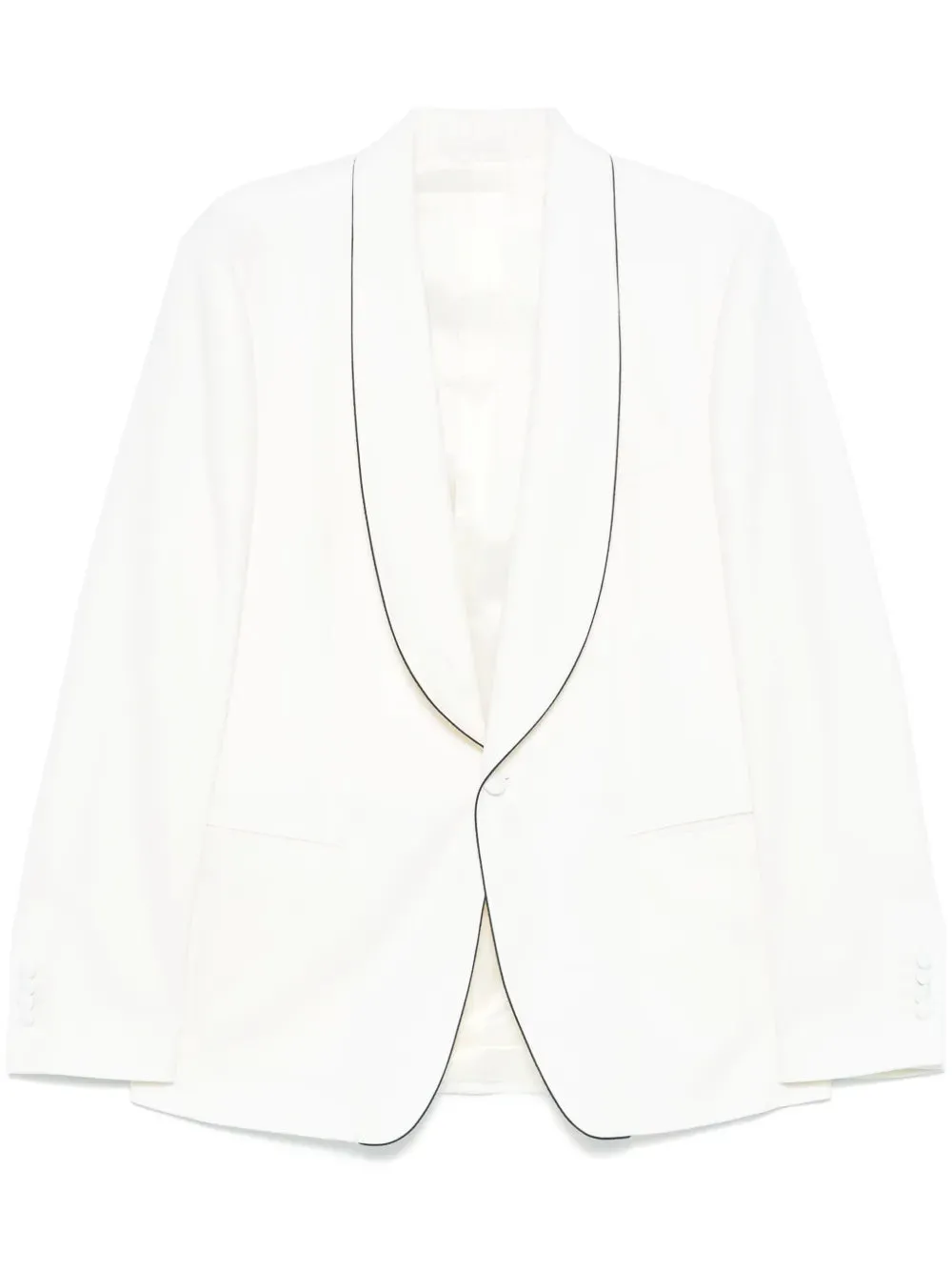 Blazer Con Dettagli A Contrasto