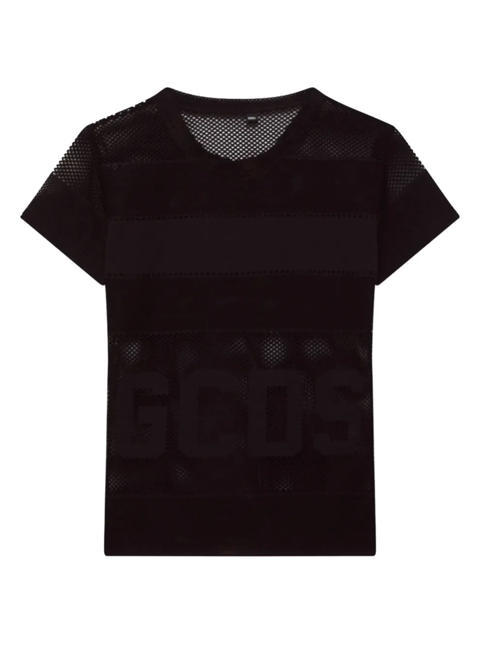 T-Shirt In Rete Con Logo