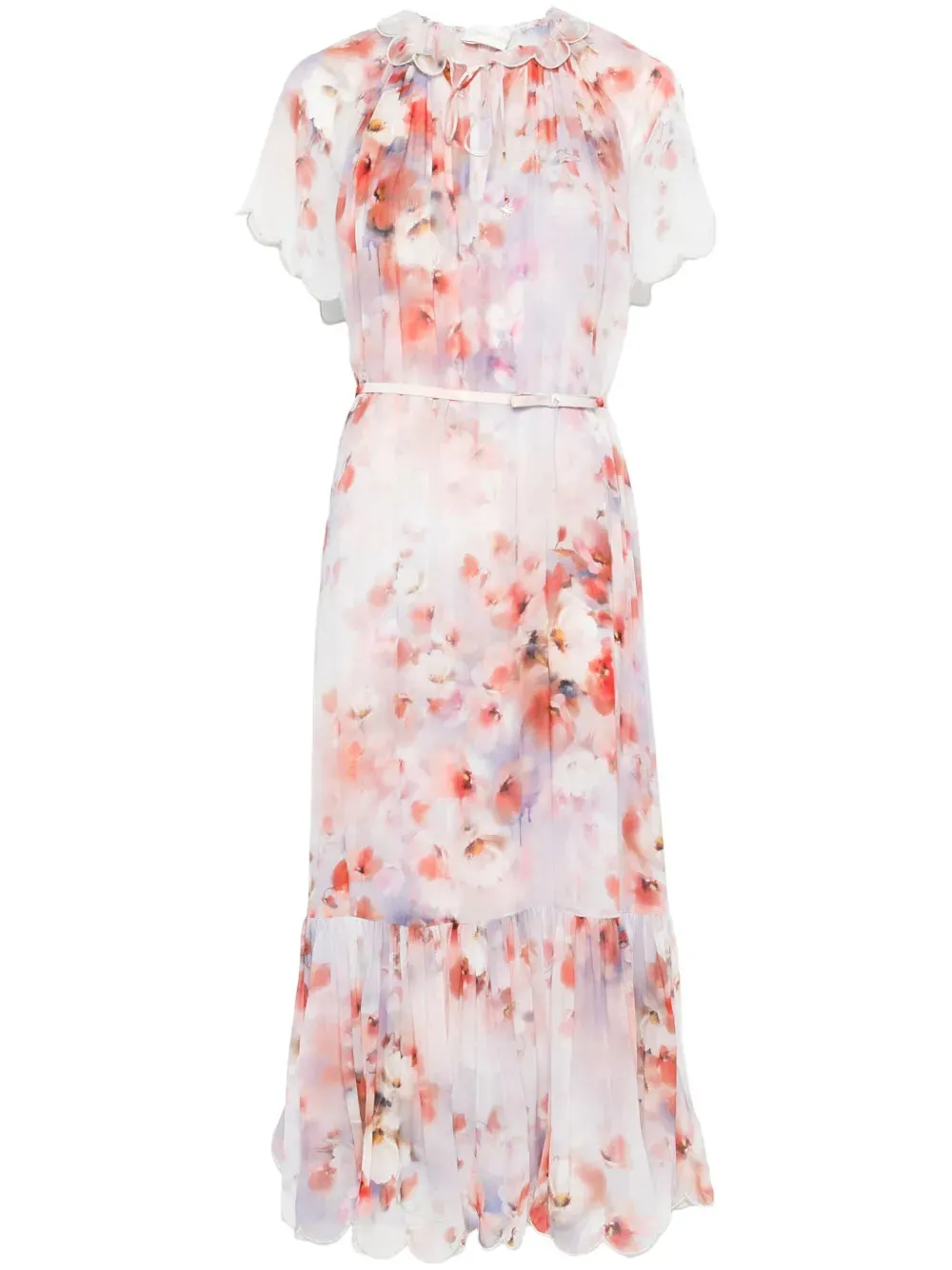 Abito Midi Crush Flutter