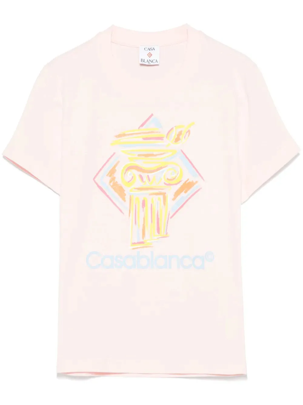 T-Shirt Con Stampa Diamond Column