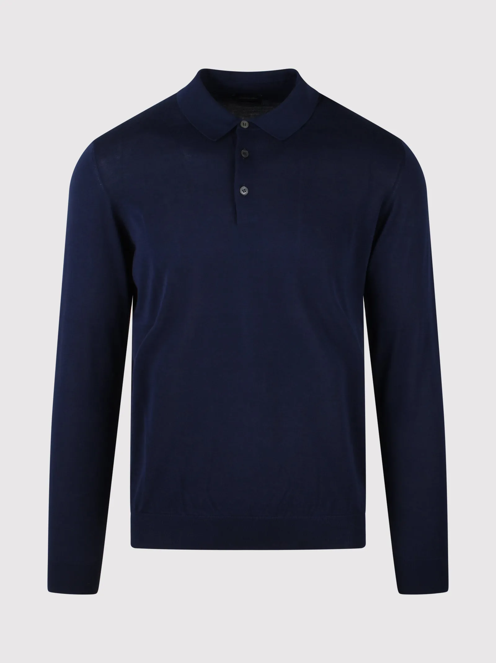Polo Neck Blu