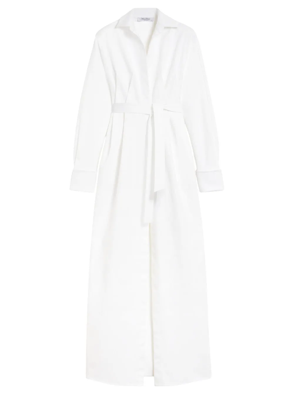 Abito Chemisier In Gabardina Stretch