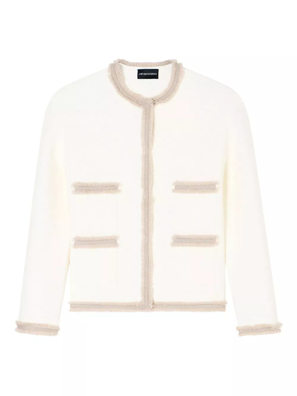 Giacca corta girocollo di Emporio armani