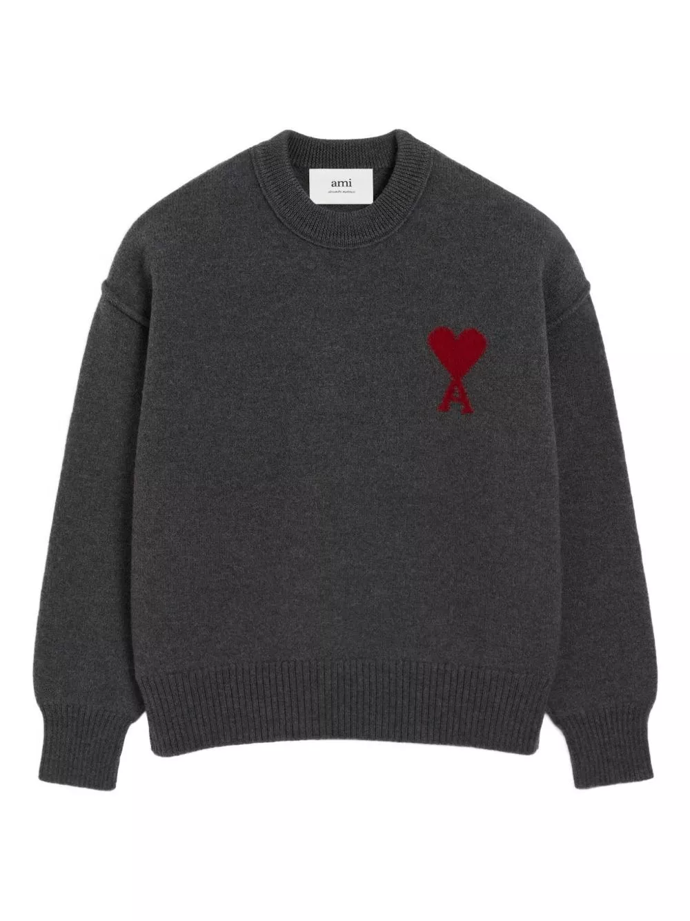 Maglia in lana ami heart di Ami paris