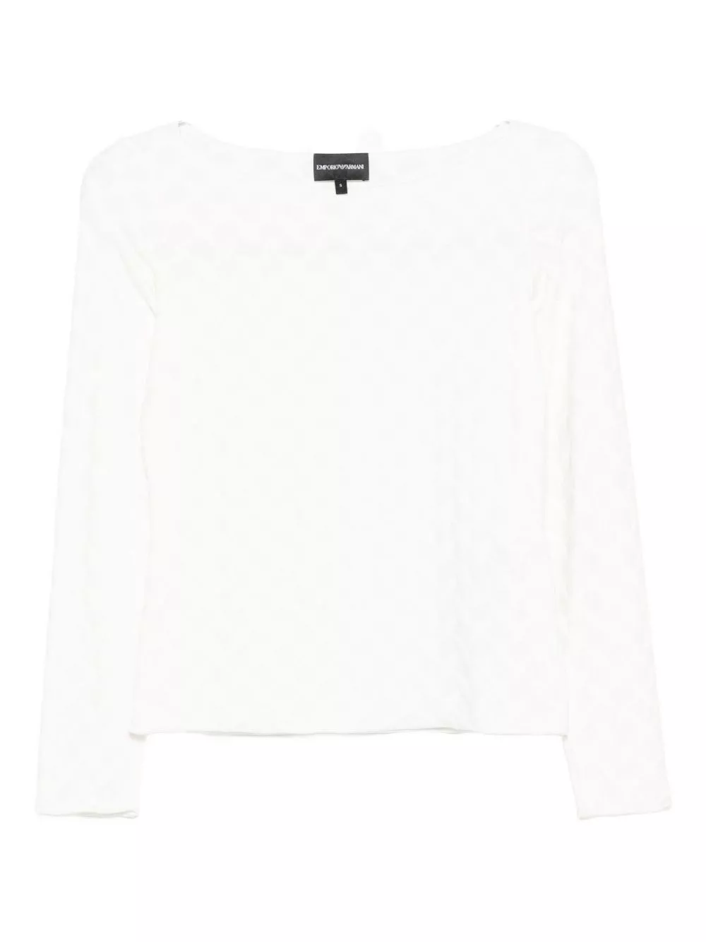 Maglia scollo barca di Emporio armani