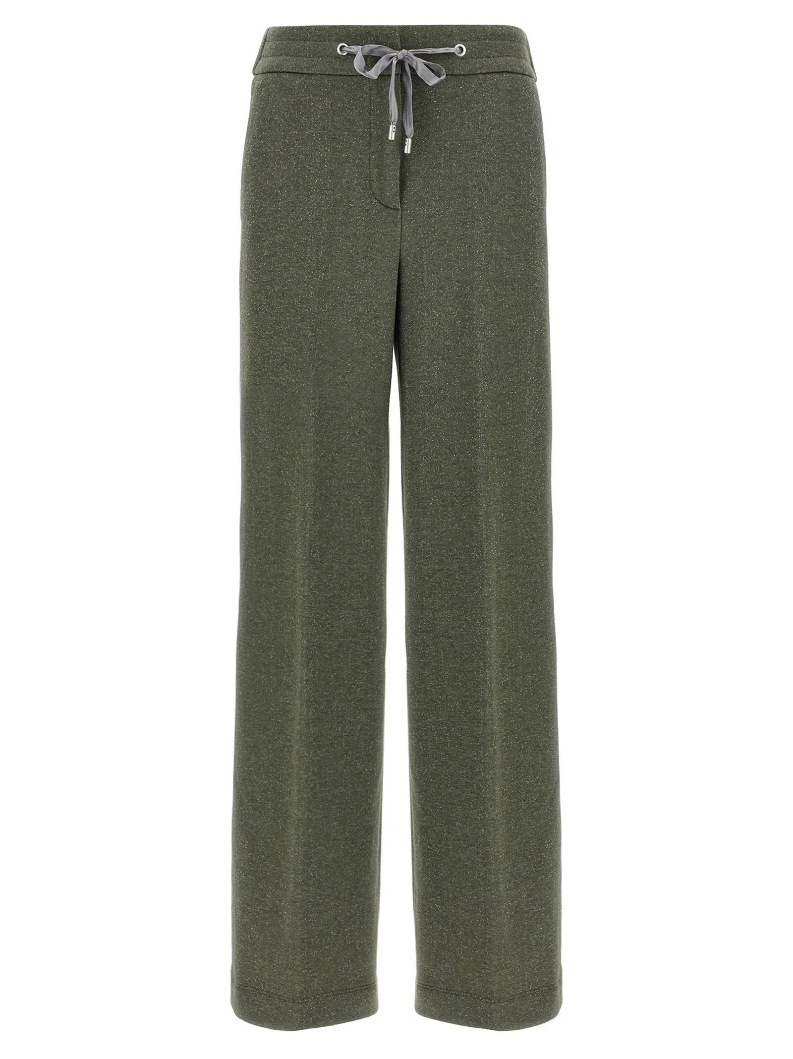 Lurex Joggers Pantaloni Verde
