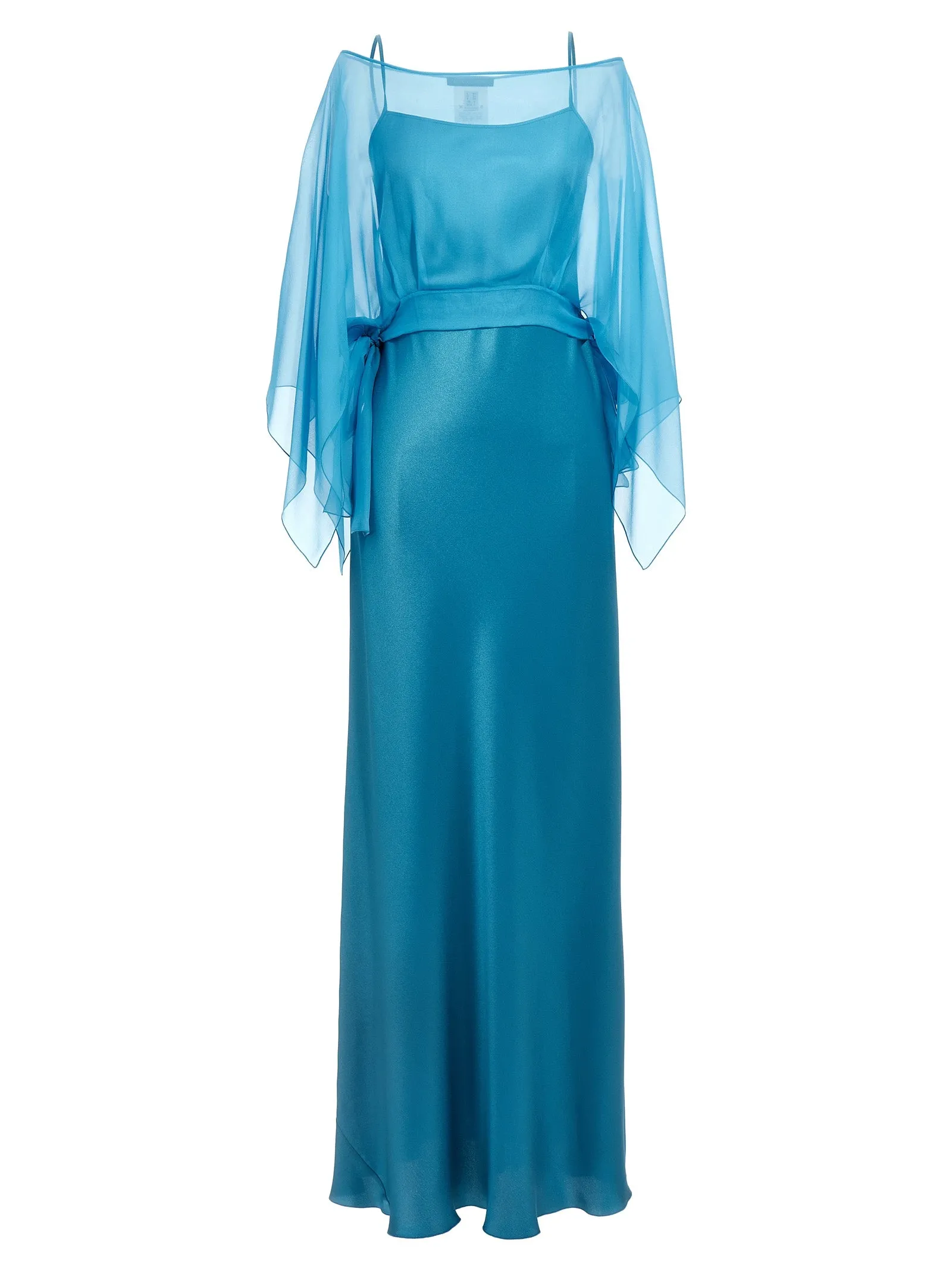 Satin Dress Abiti Blu
