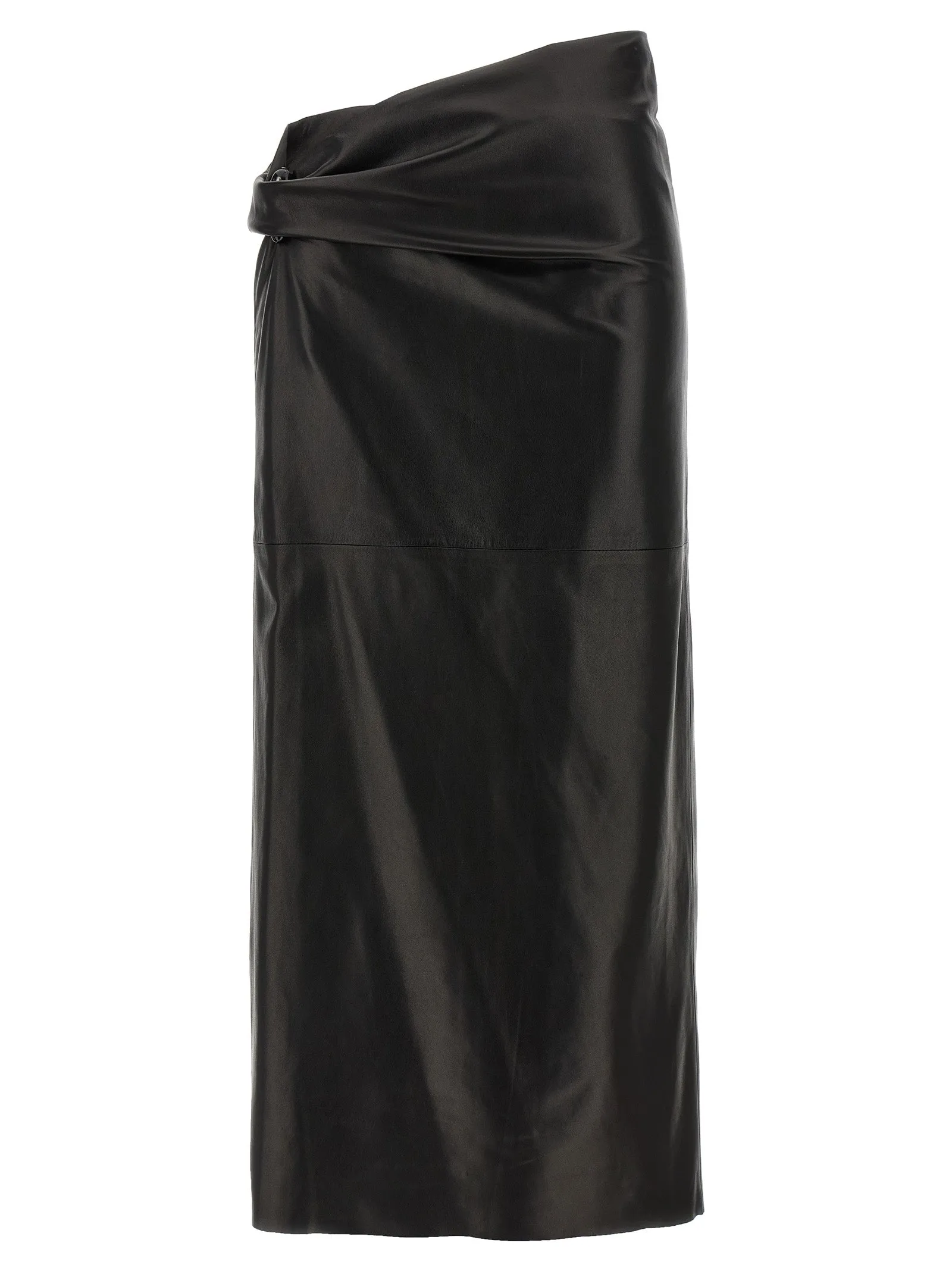 Plongé Nappa Skirt Gonne Nero
