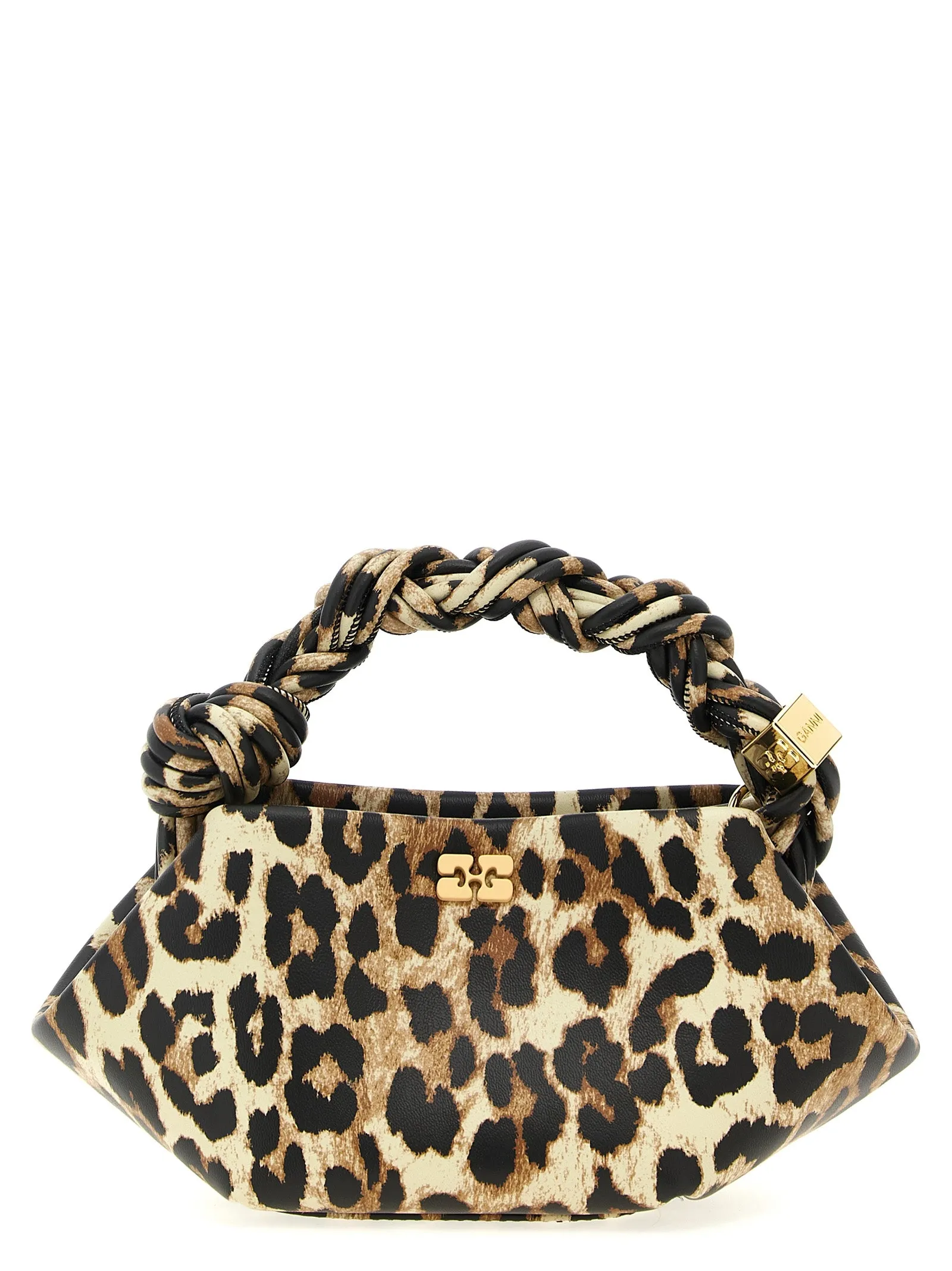 Bou Bag Mini Leopard Borse A Mano Multicolor