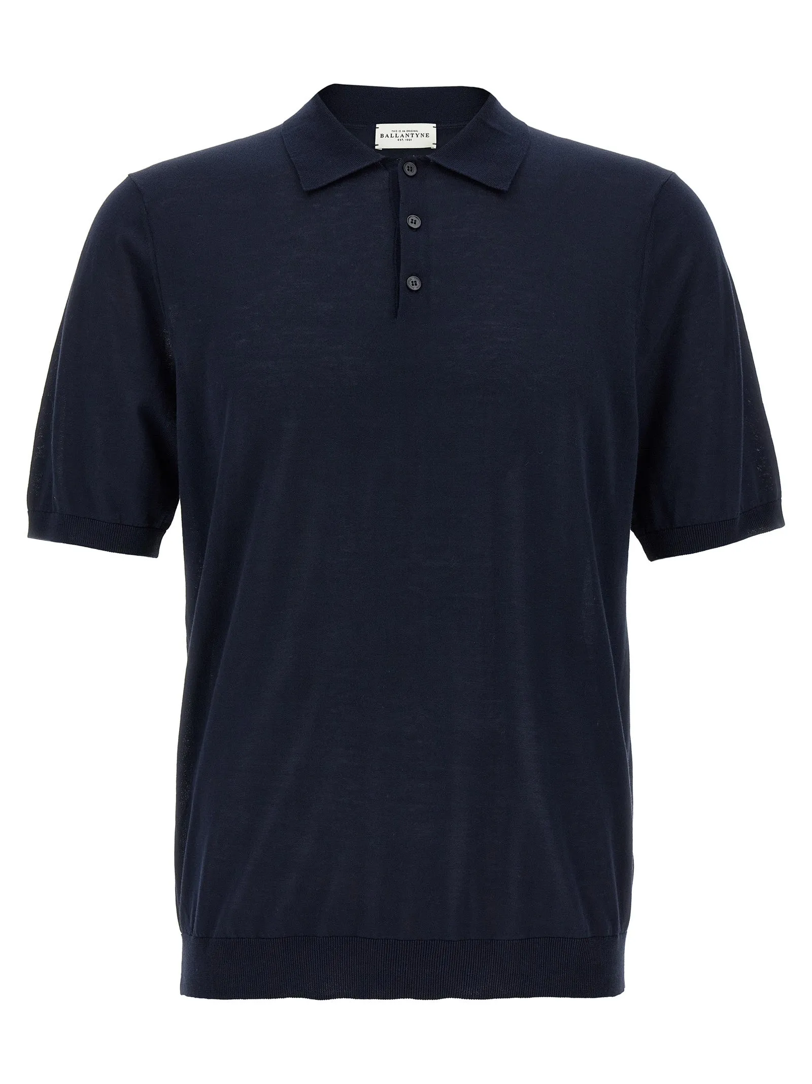 Ultralight Cotton Shirt Polo Blu