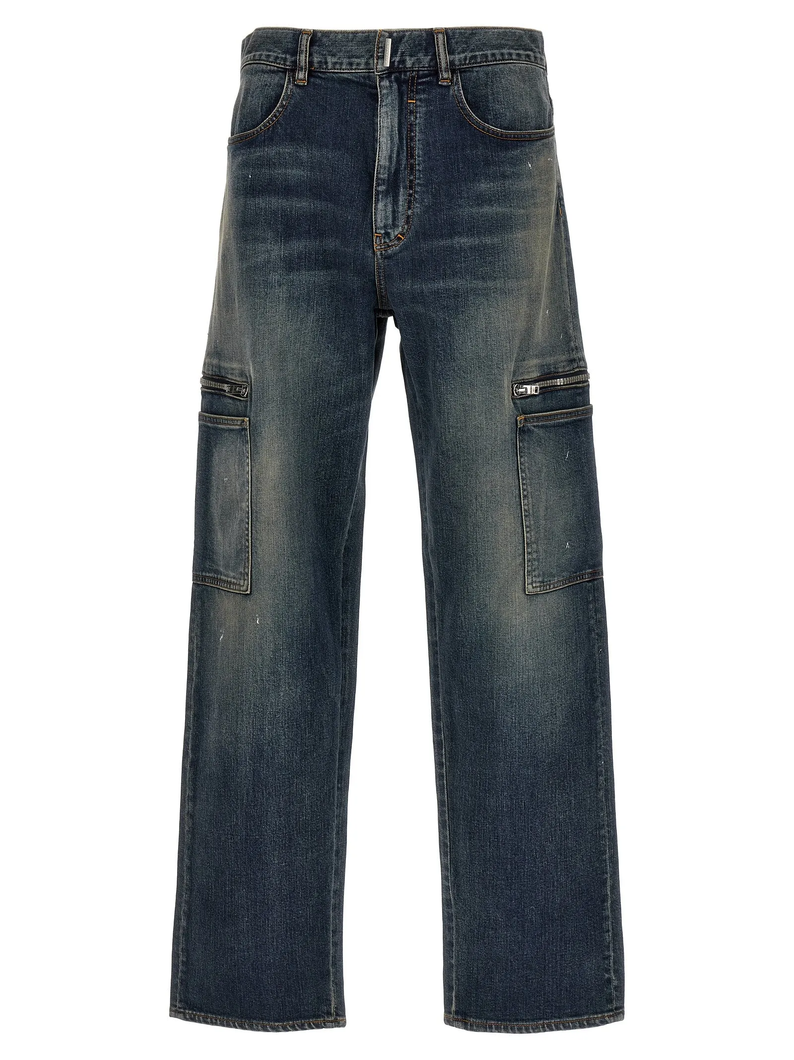 Cargo Jeans Blu