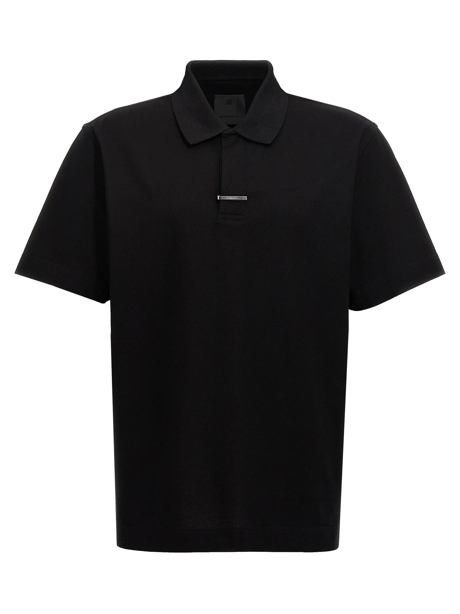 Placket Polo Nero