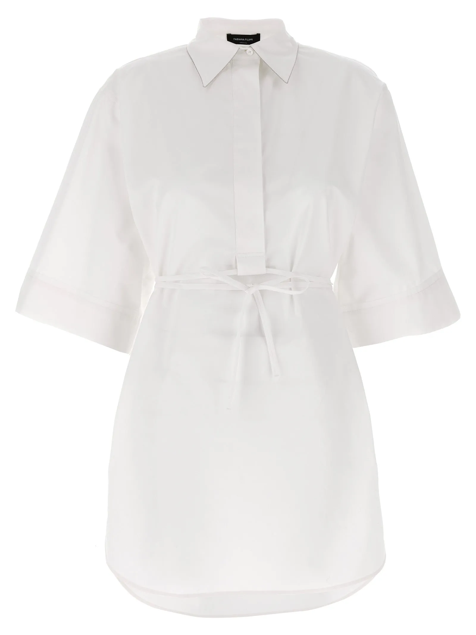 Diamond Thread Tunic Camicie Bianco