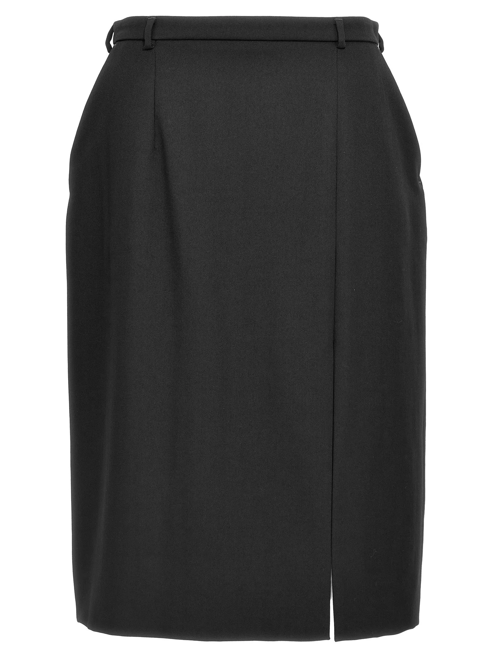 Slit Skirt Gonne Nero