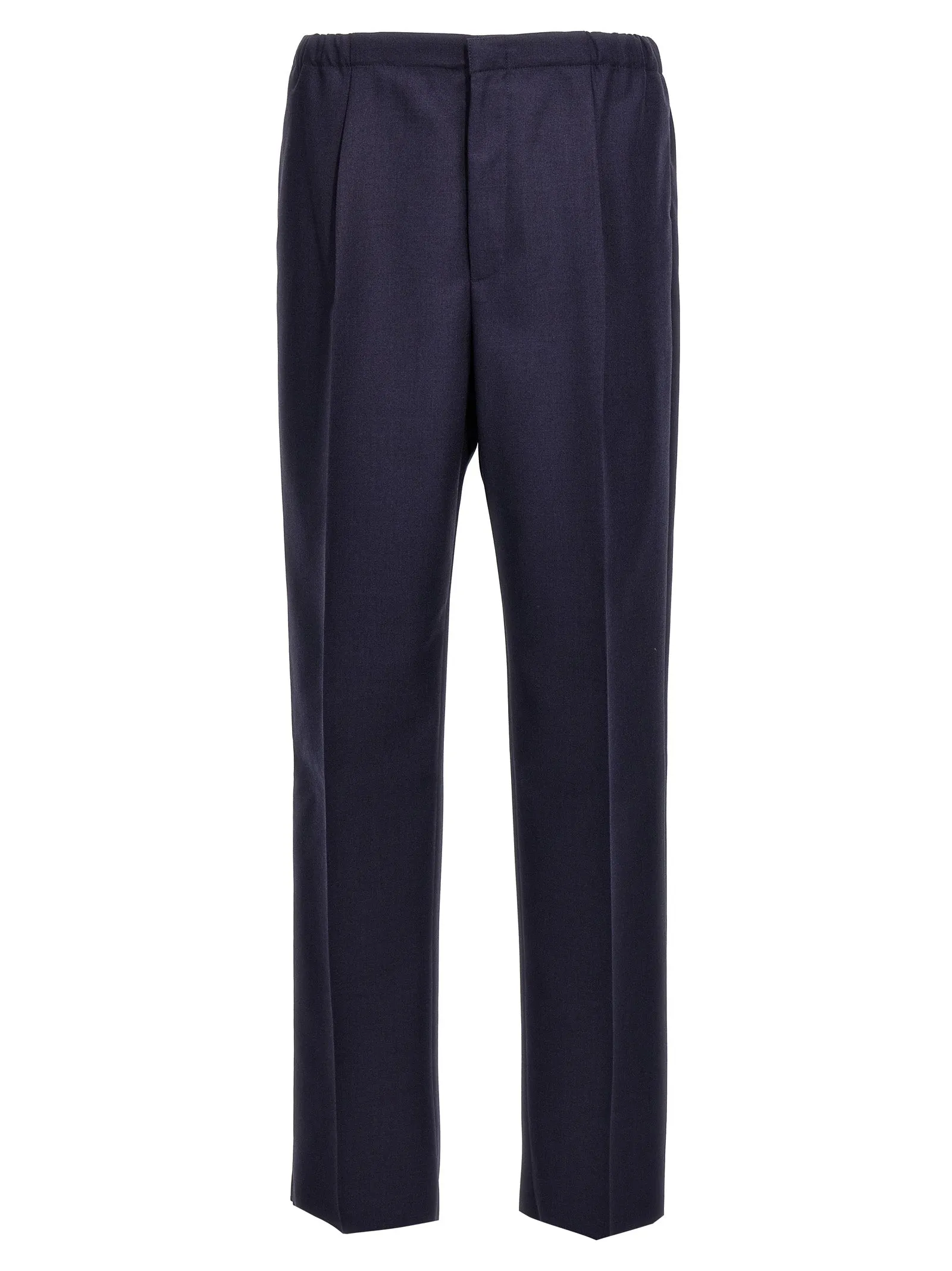 Wool Trousers Pantaloni Blu