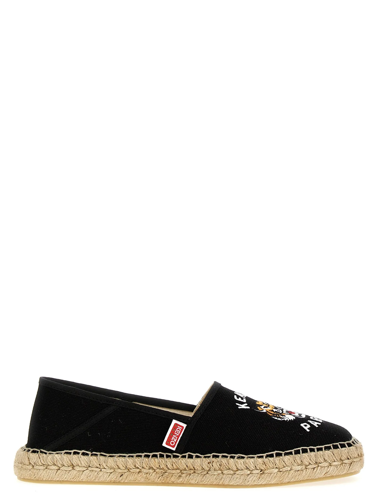 Tiger Flat Shoes Nero