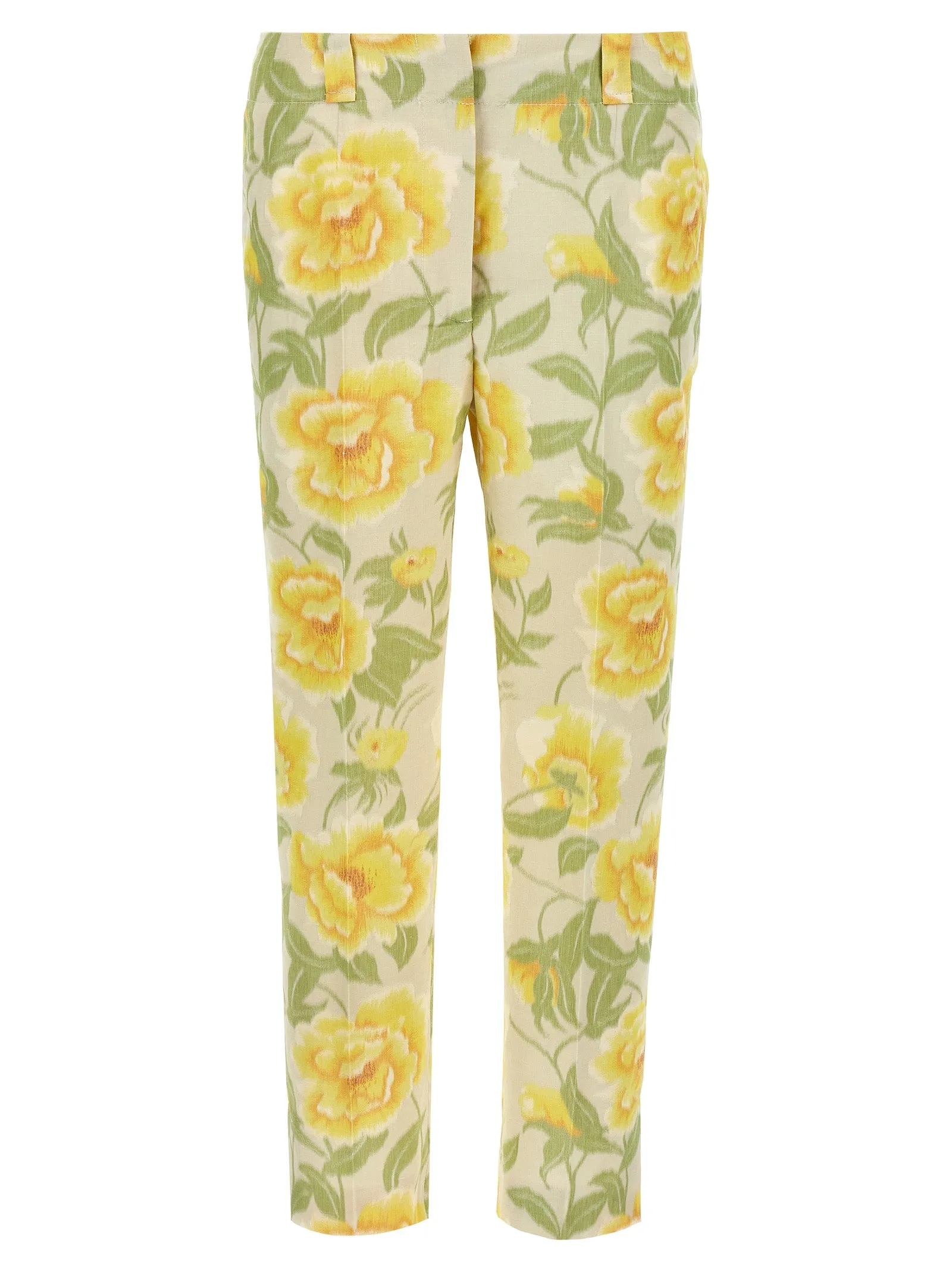 Kenzo Peonies Pantaloni Multicolor