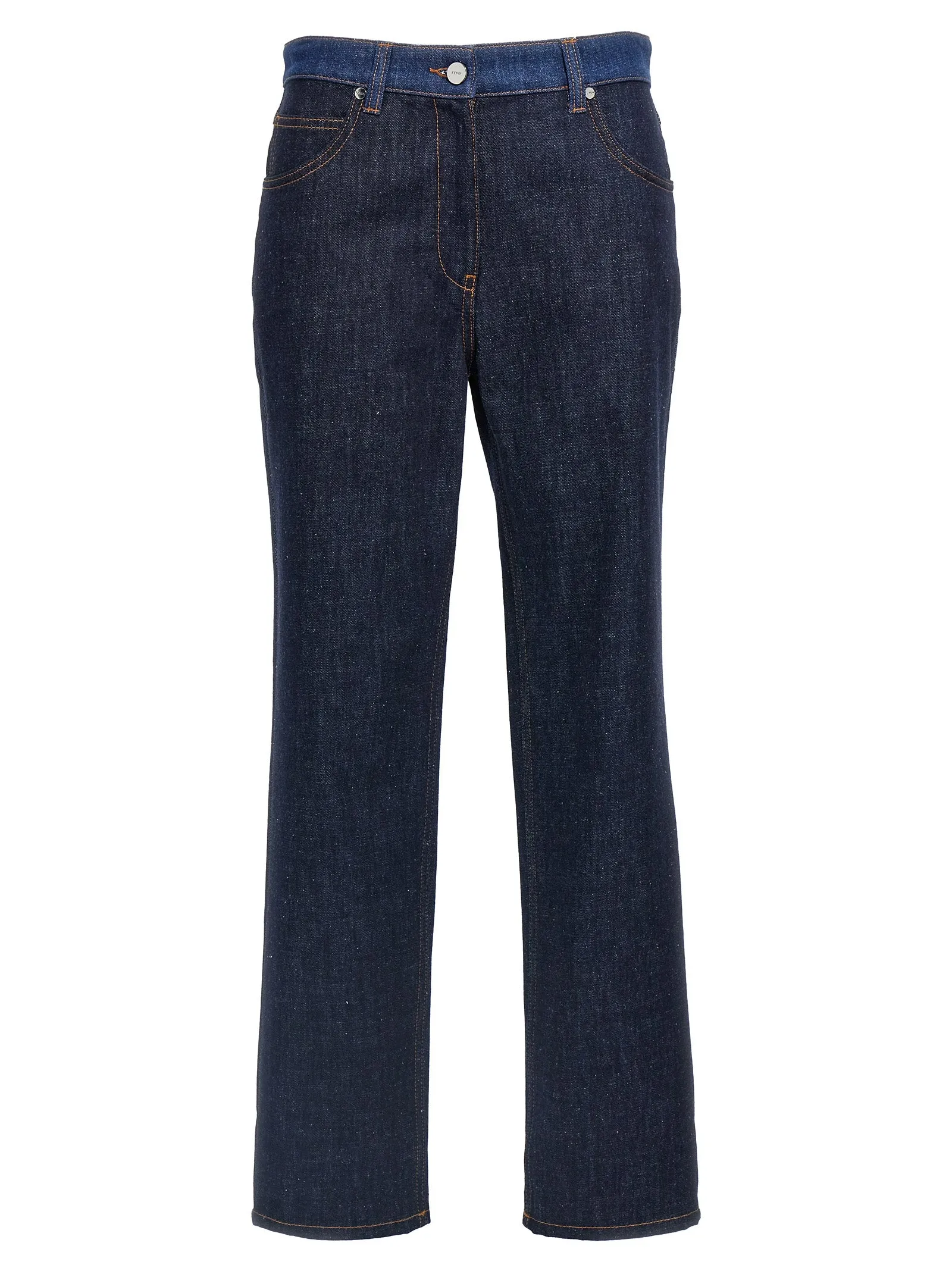 Two-Tone Jeans Blu