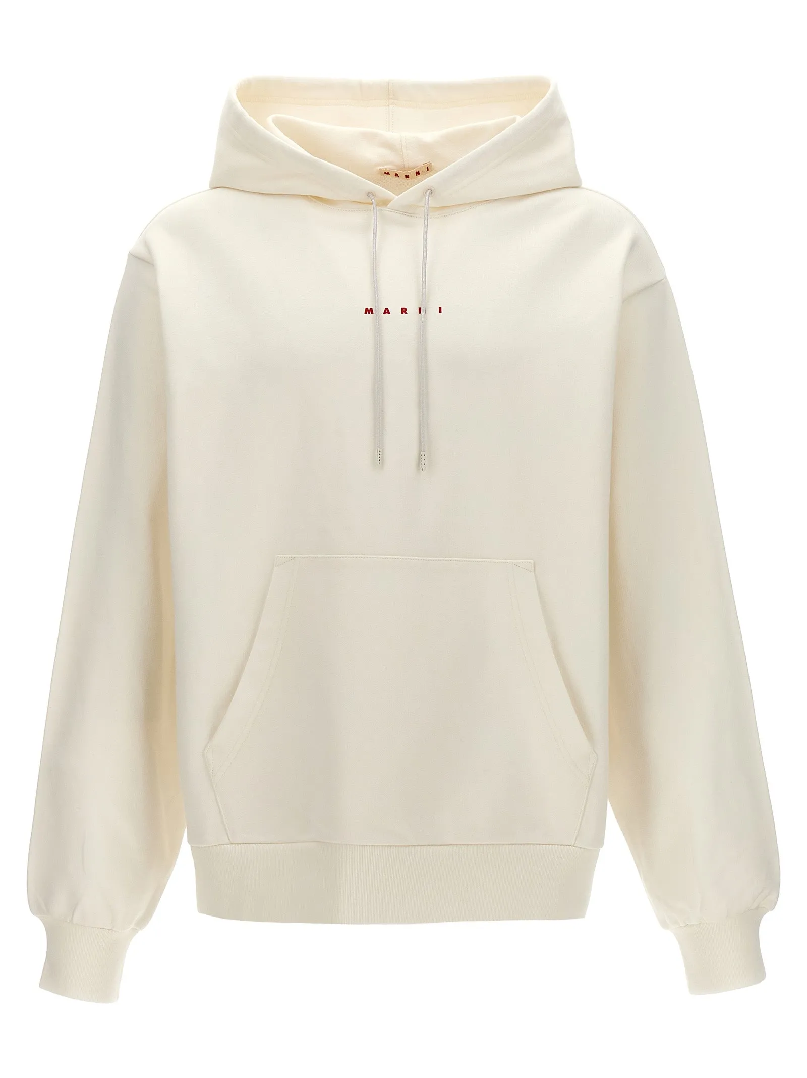 Logo Hoodie Felpe Bianco