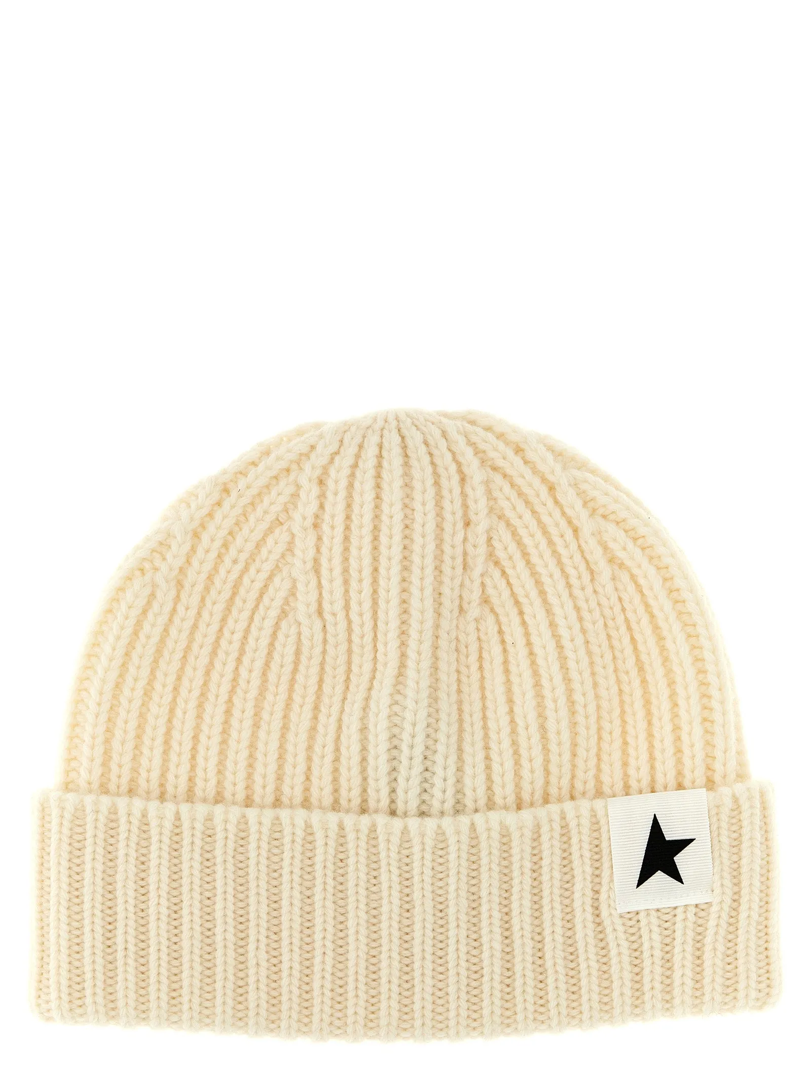Logo Label Beanie Cappelli Bianco
