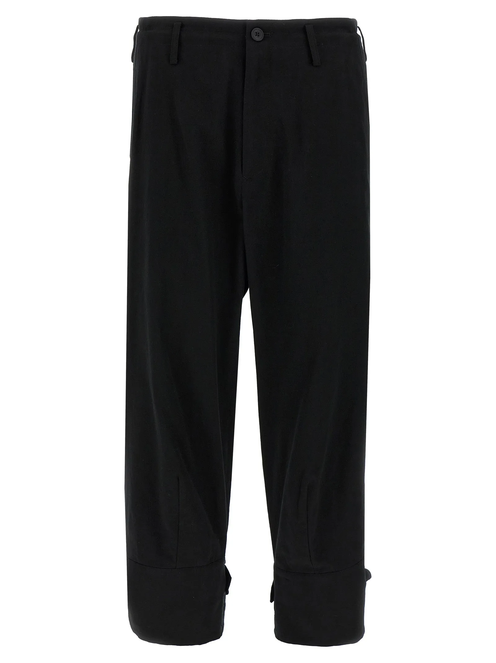 Printed Trousers Pantaloni Nero