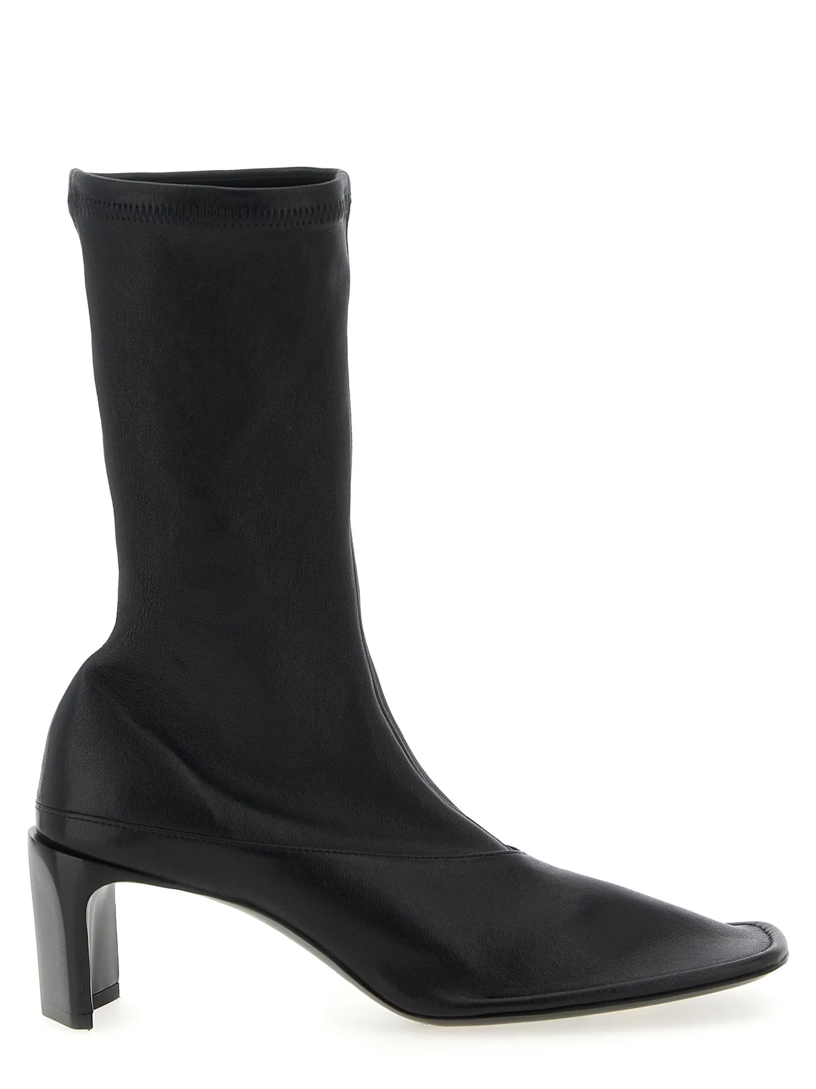 Nappa Ankle Boots Stivali E Stivaletti Nero