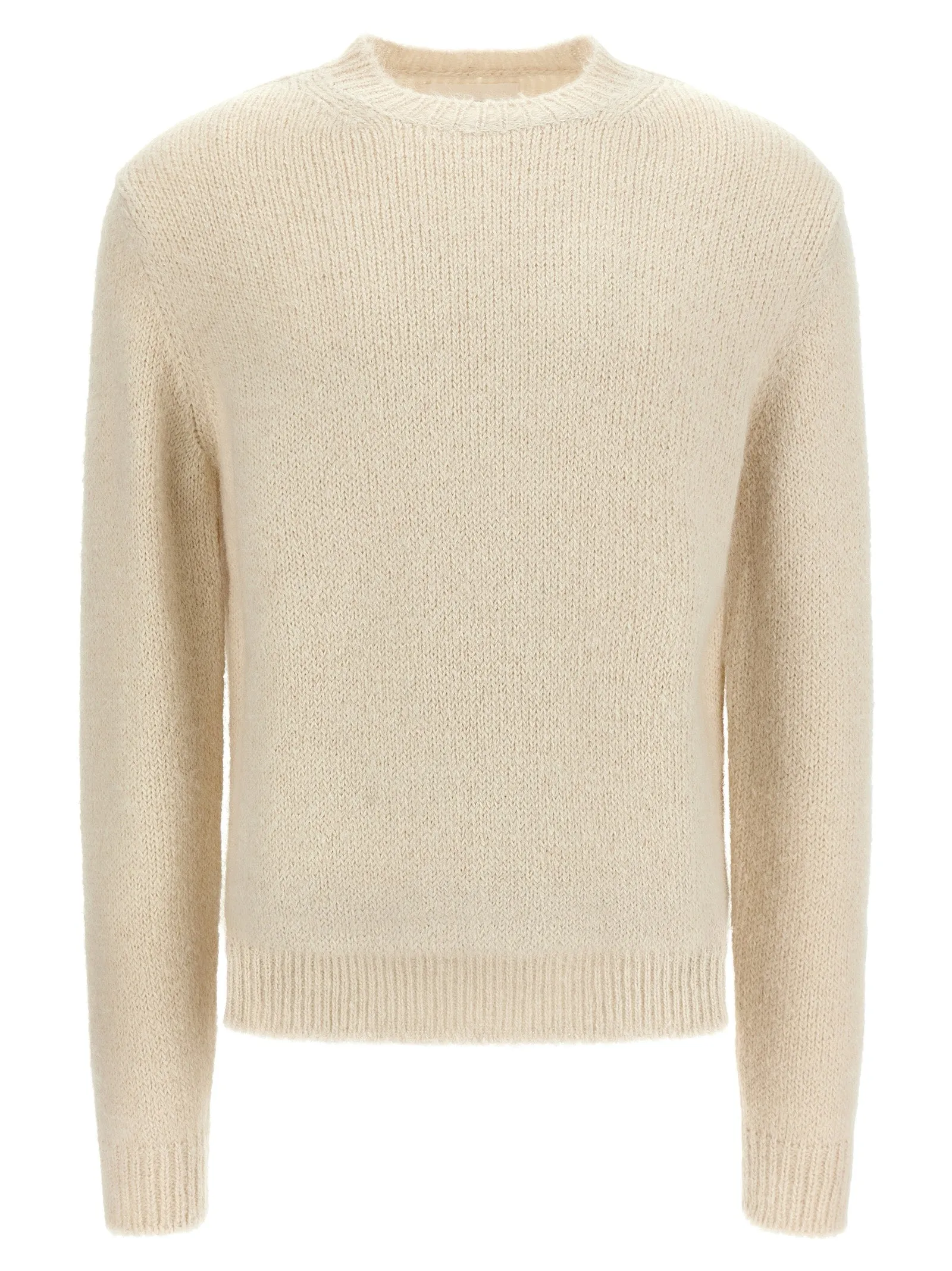 Alpaca Wool Sweater Maglioni Bianco