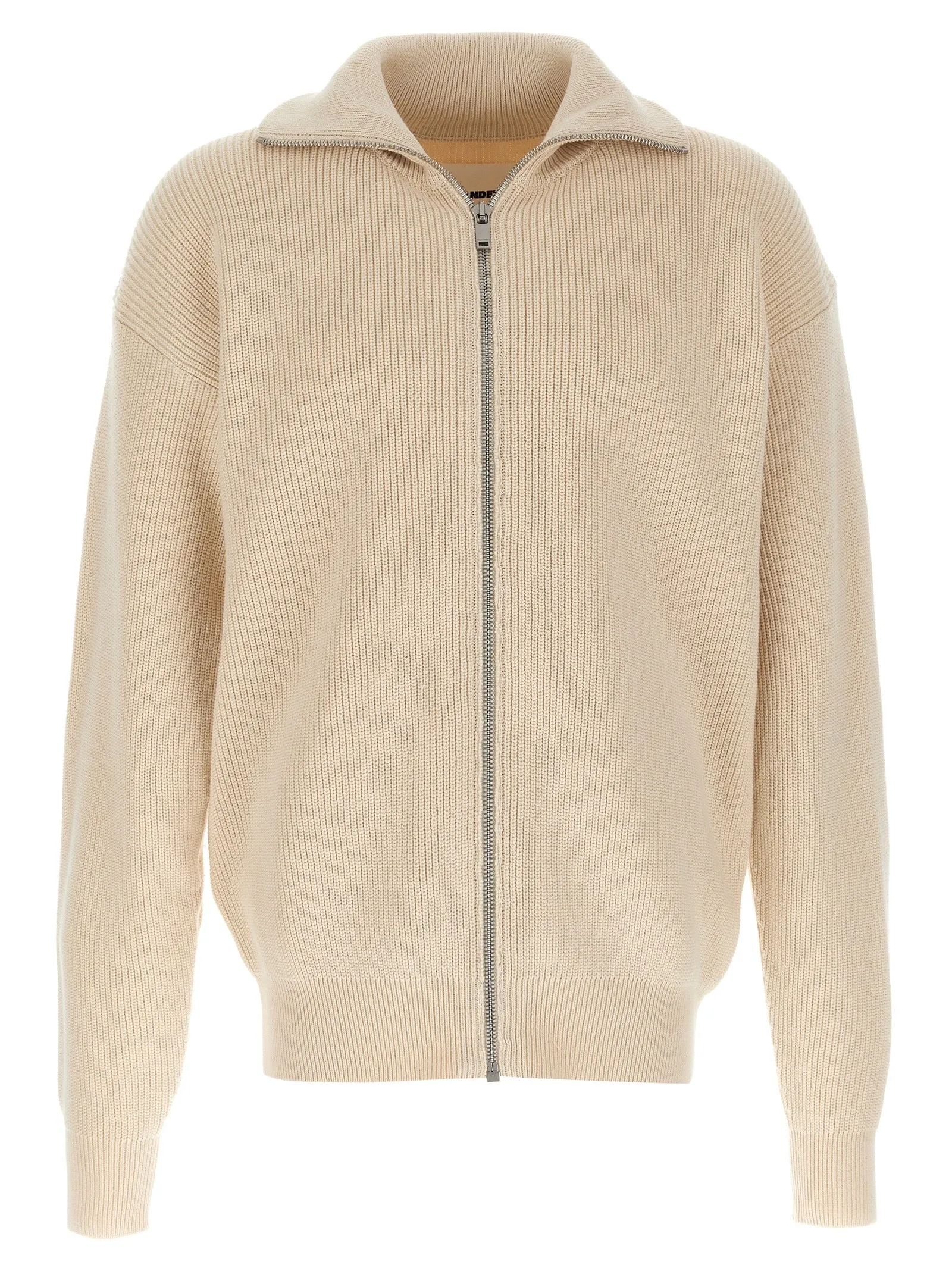 Cotton Cardigan Maglioni Beige