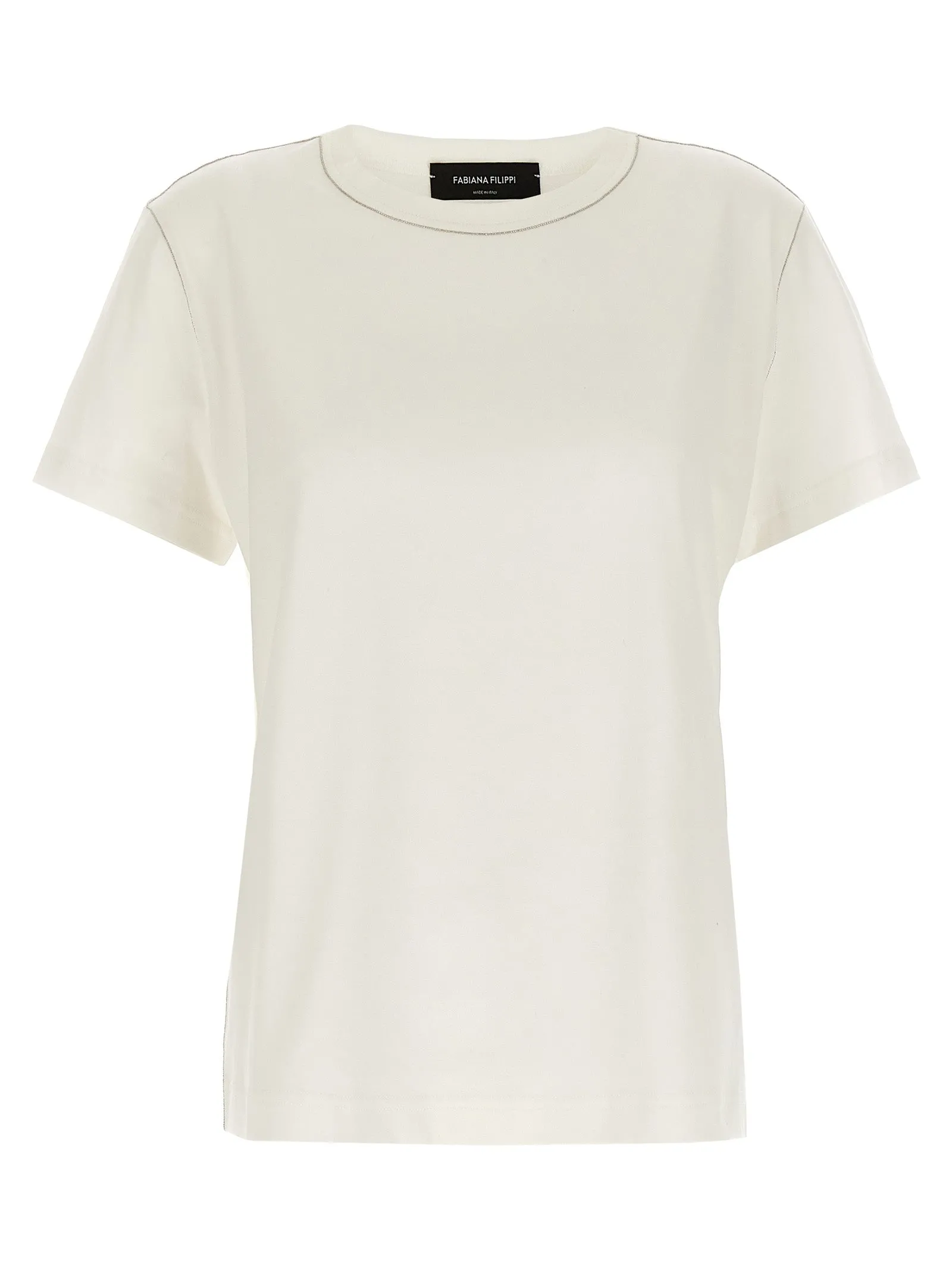 Filo Diamante T Shirt Bianco