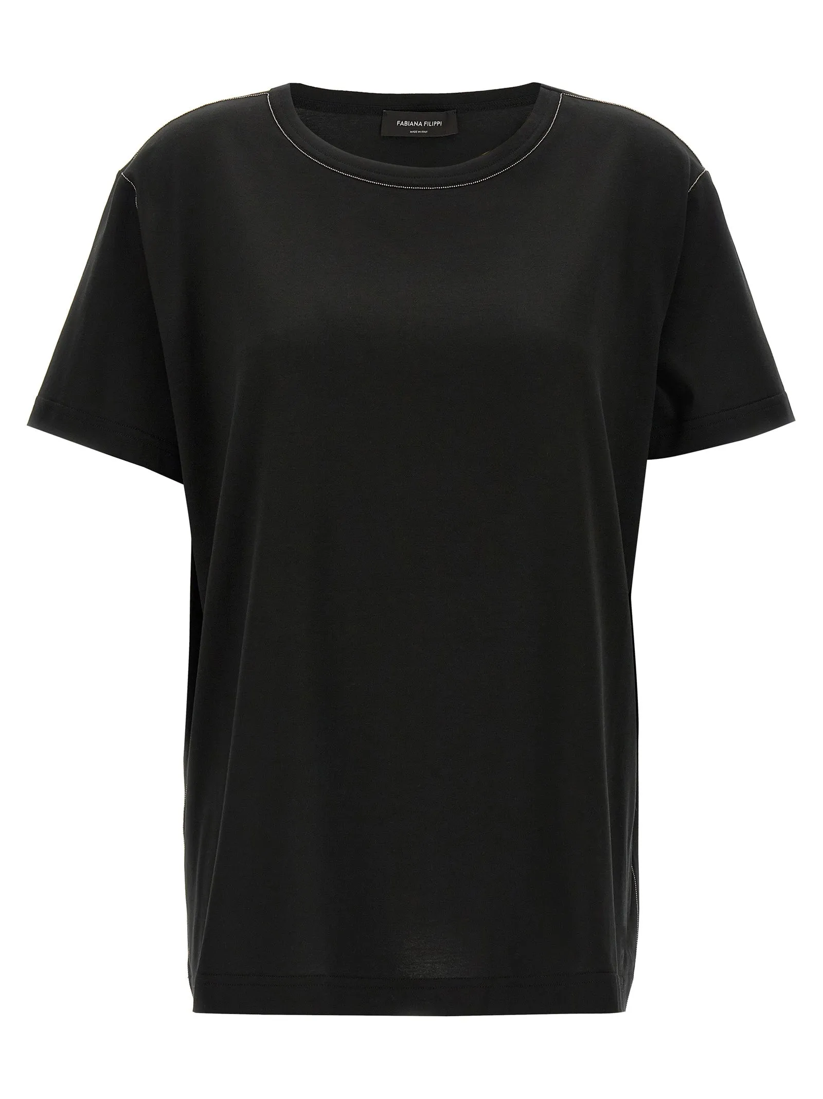 Filo Diamante T Shirt Nero