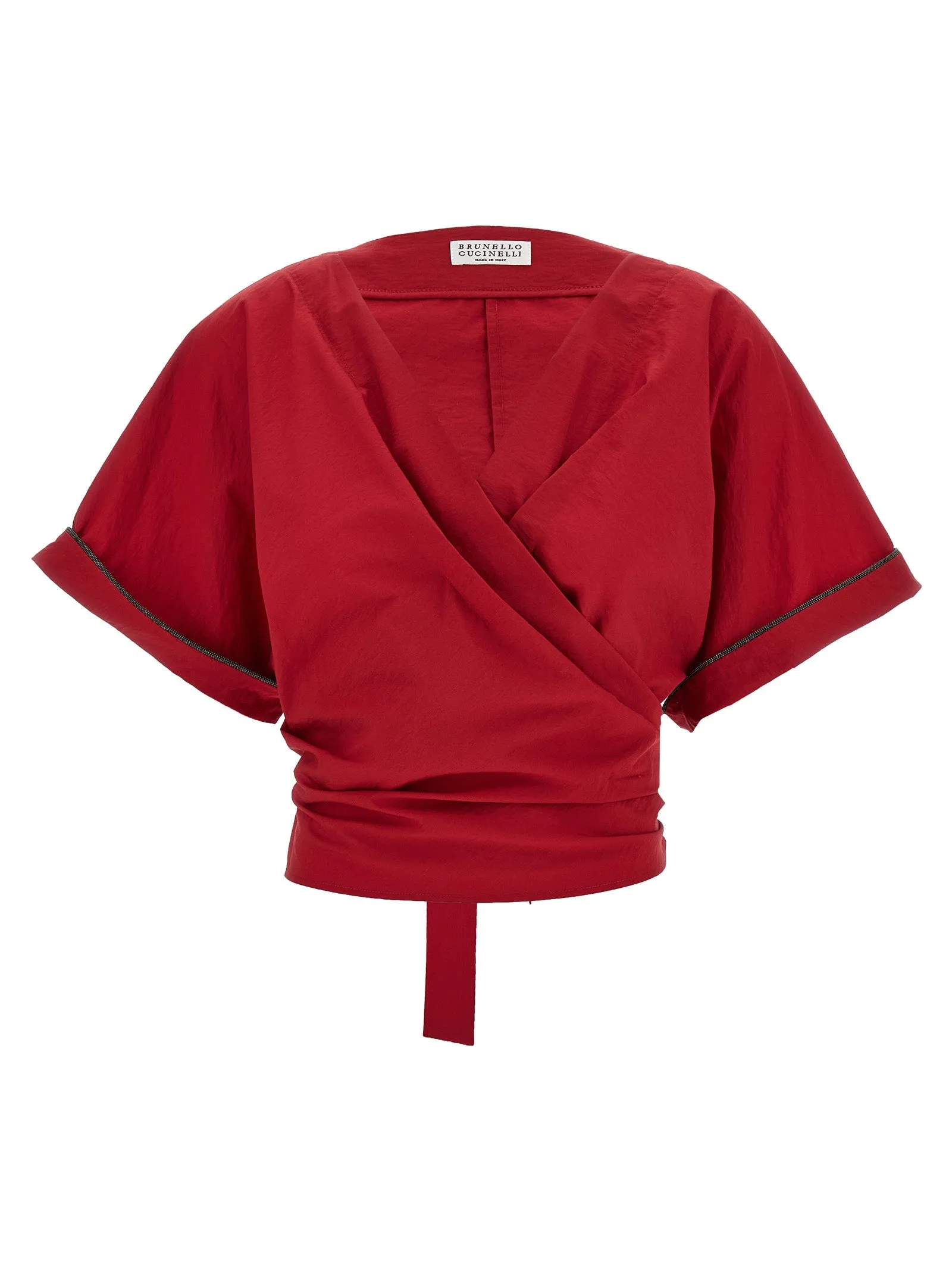 Crossed Shirt Camicie Rosso