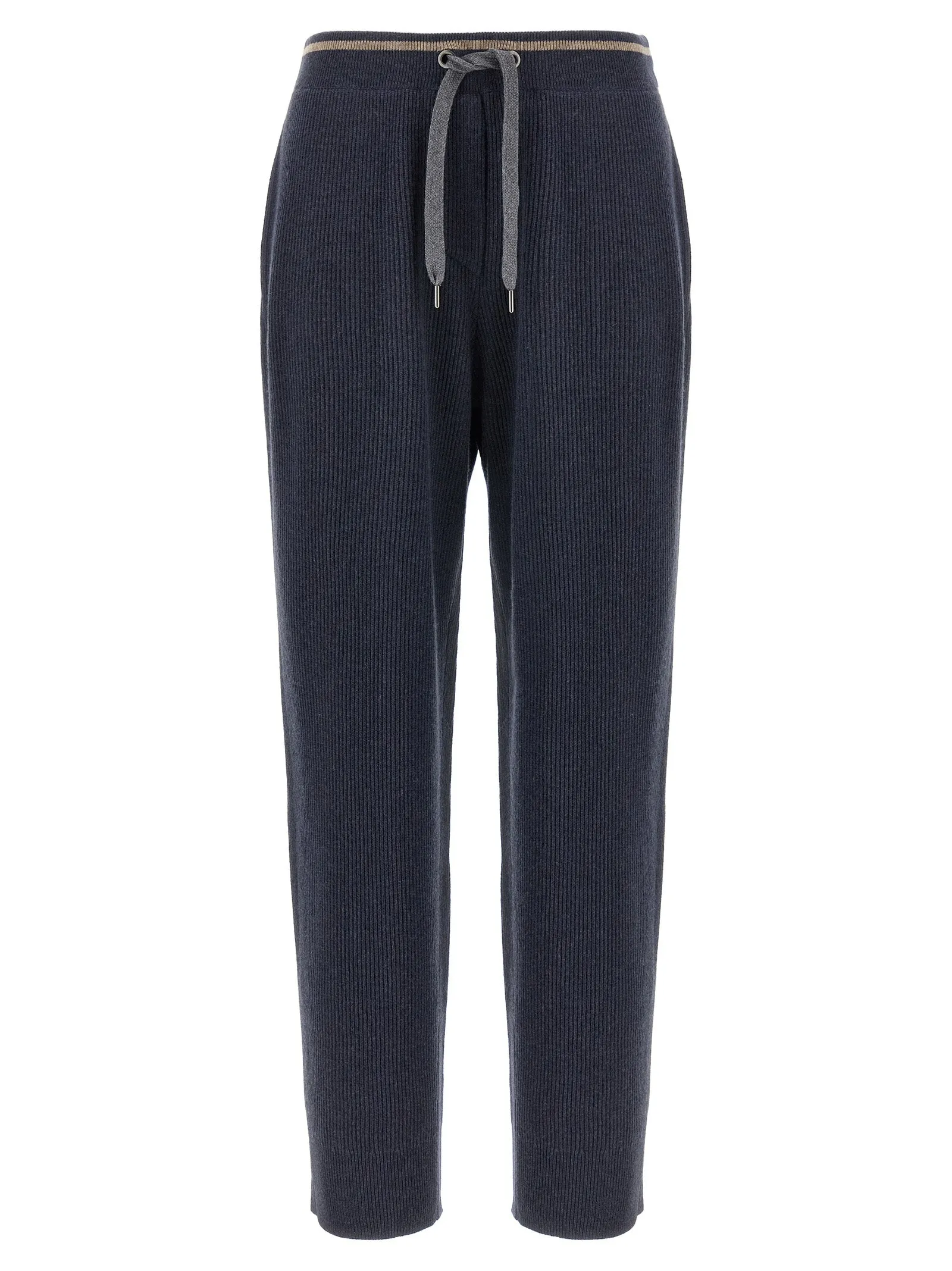 English Ribbed Trousers Pantaloni Blu